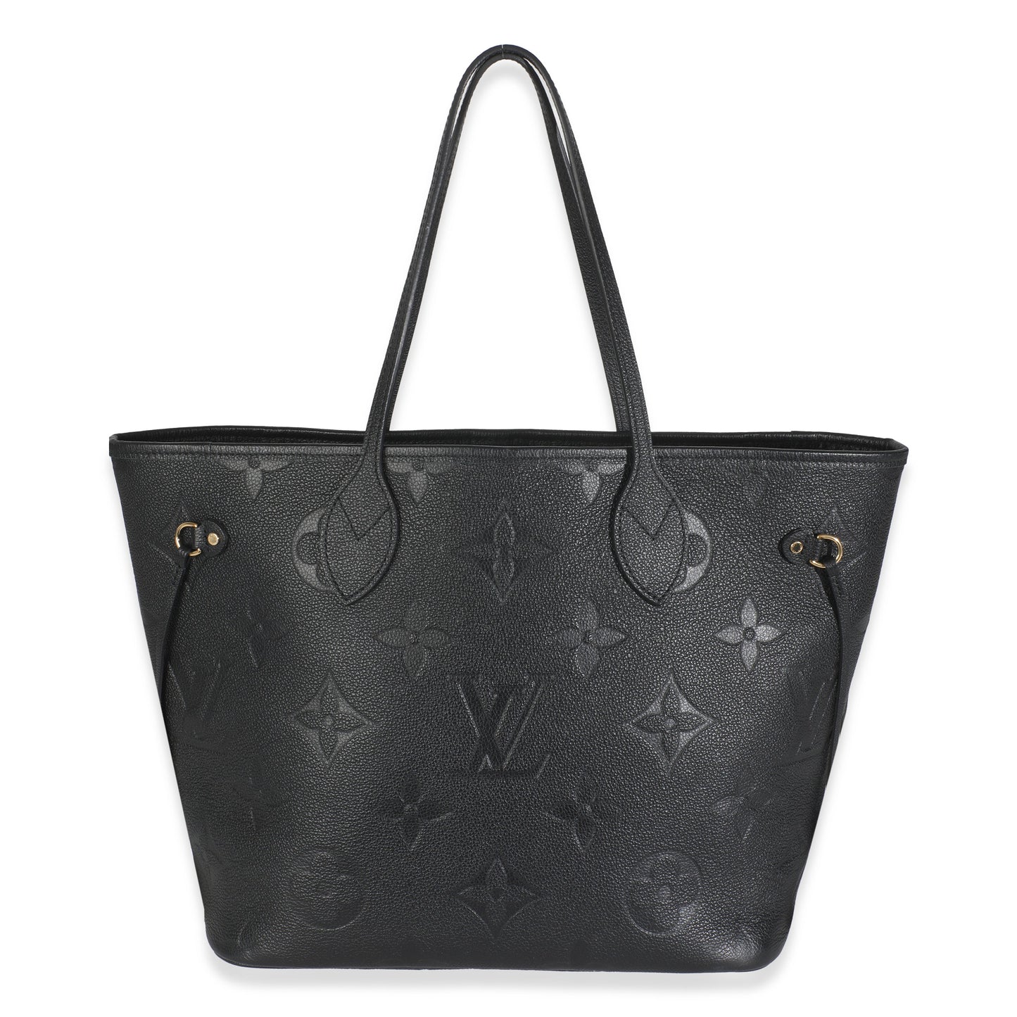 Louis Vuitton Black Monogram Empreinte Neverfull MM