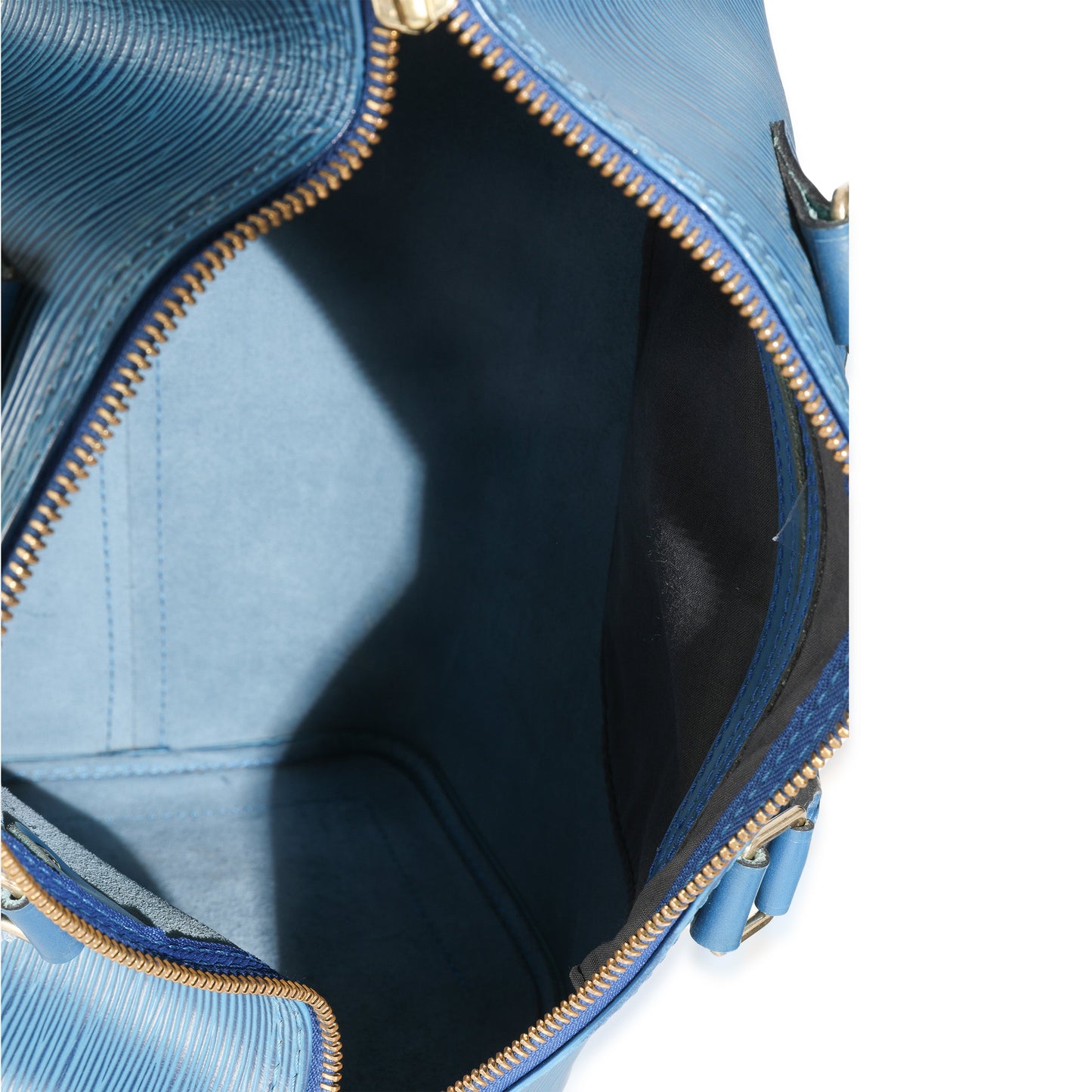 Louis Vuitton Toledo Blue Epi Speedy 30