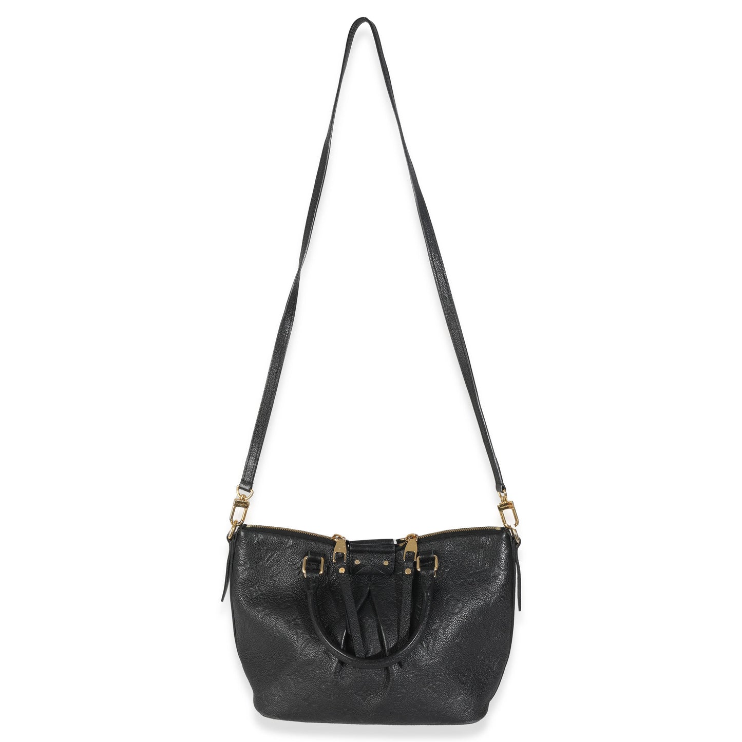 Louis Vuitton Black Monogram Empreinte Mazarine PM