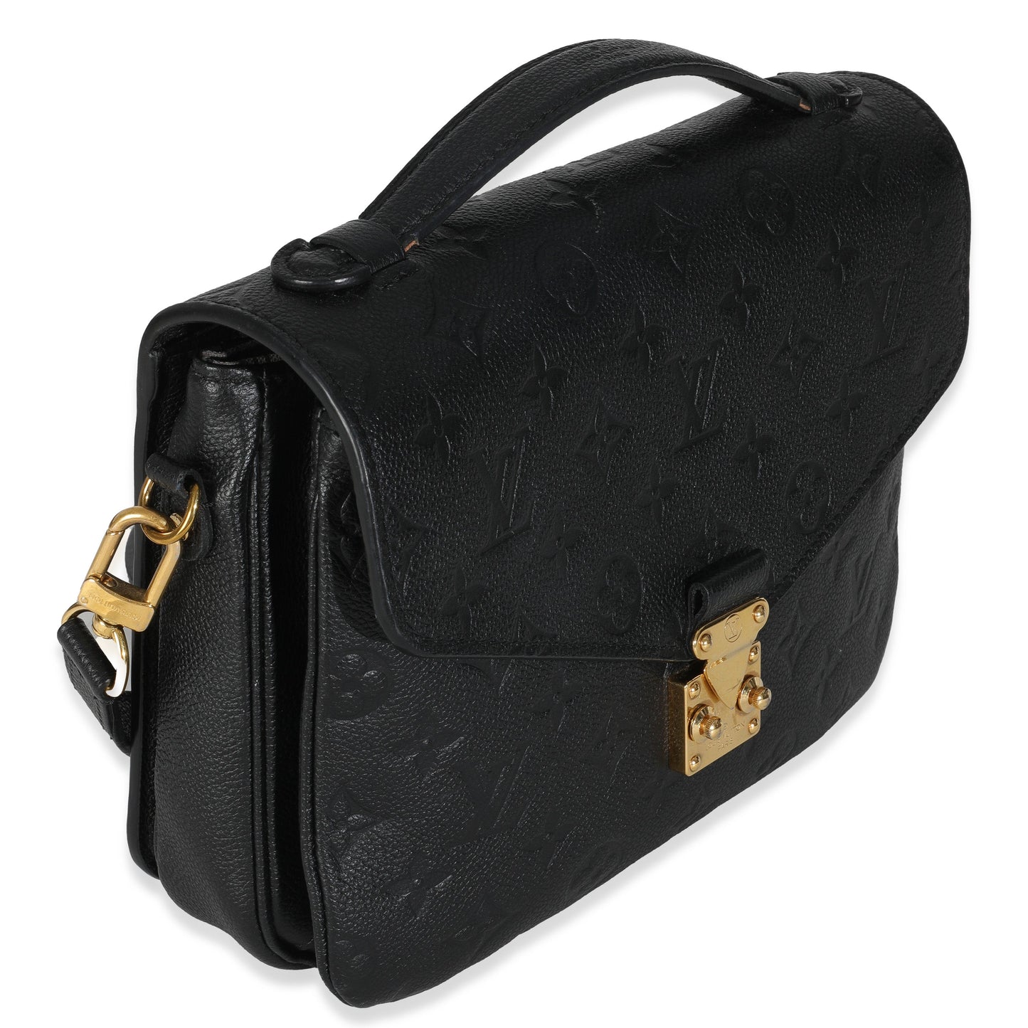 Louis Vuitton Black Monogram Empreinte Pochette Metis