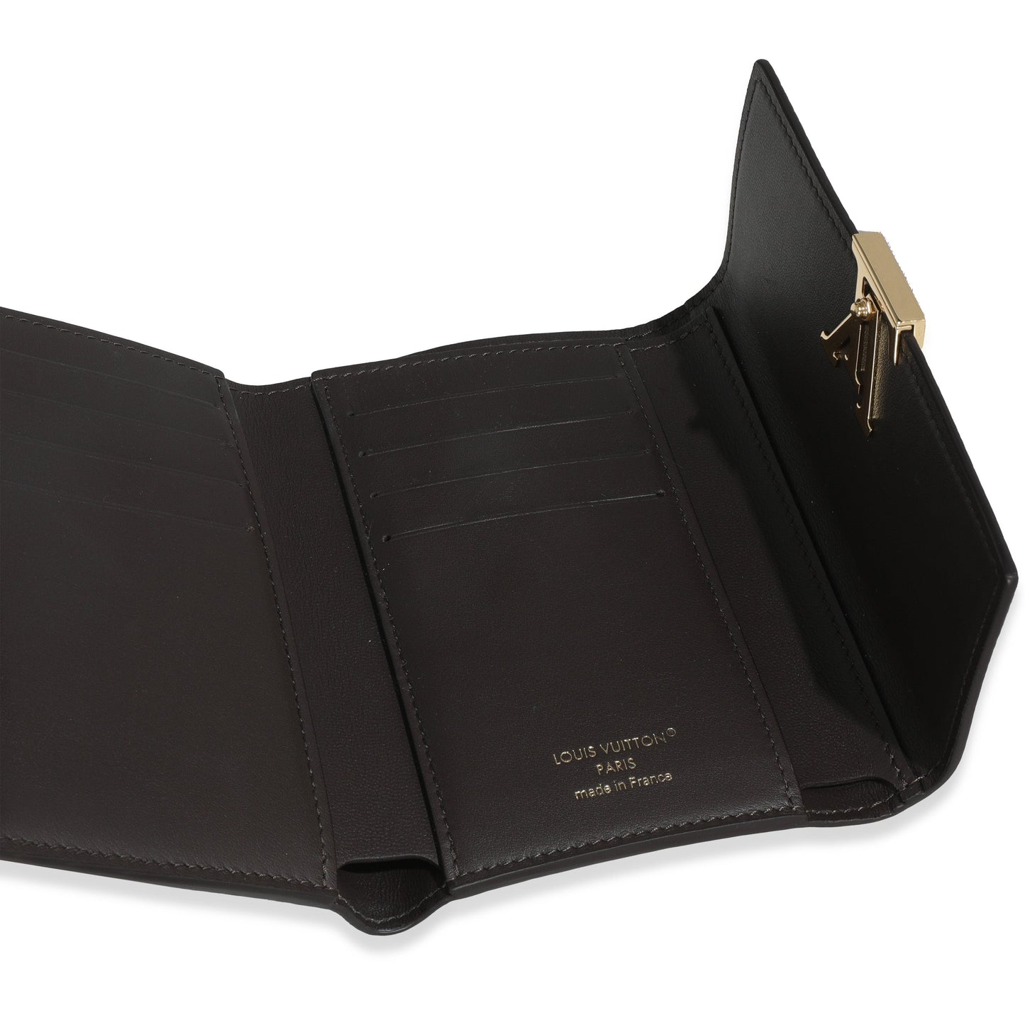 Louis Vuitton Galet Taurillon Capucines Compact Wallet