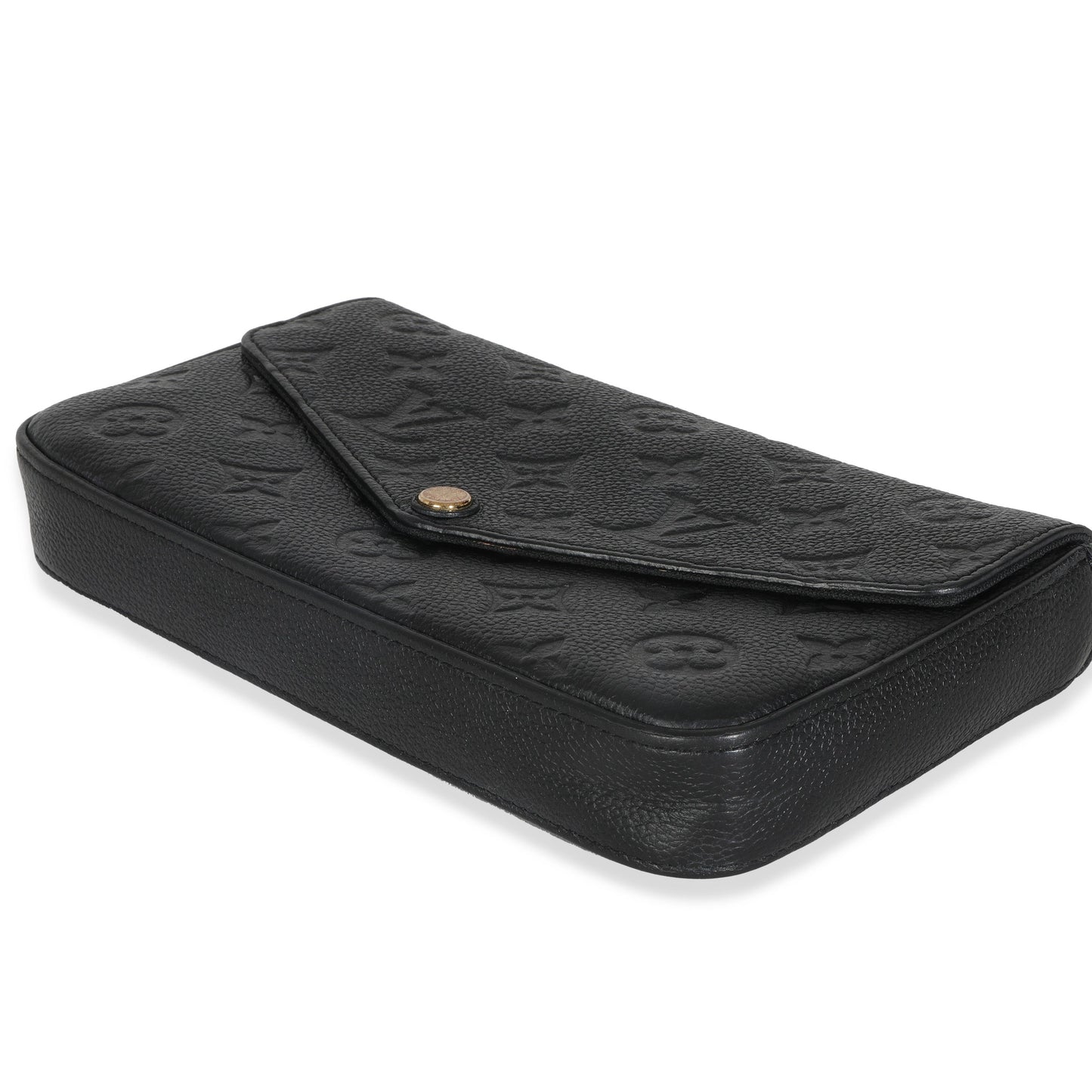 Louis Vuitton Black Monogram Empreinte Felicie Pochette