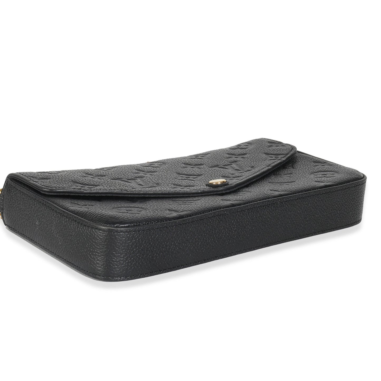 Louis Vuitton Black Monogram Empreinte Felicie Pochette