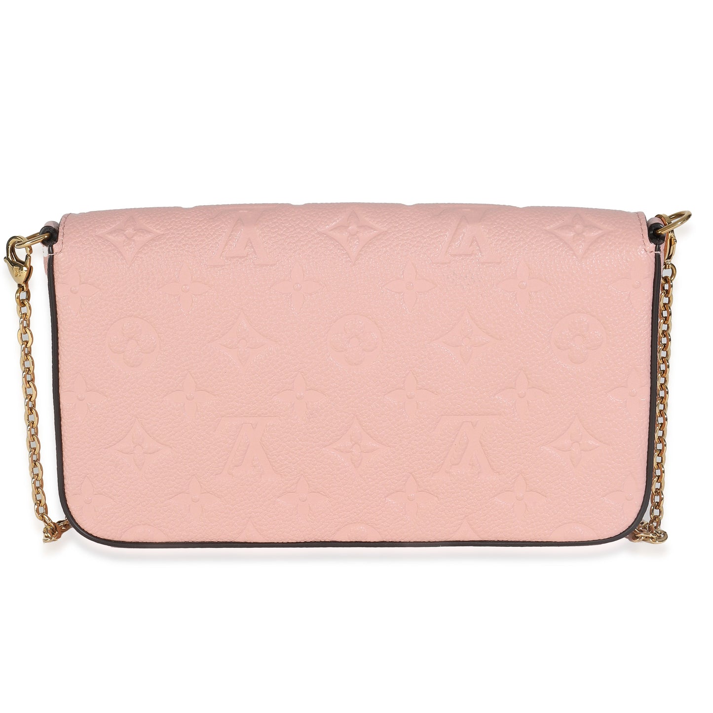 Louis Vuitton Rose Poudre Monogram Empreinte Felicie Pochette