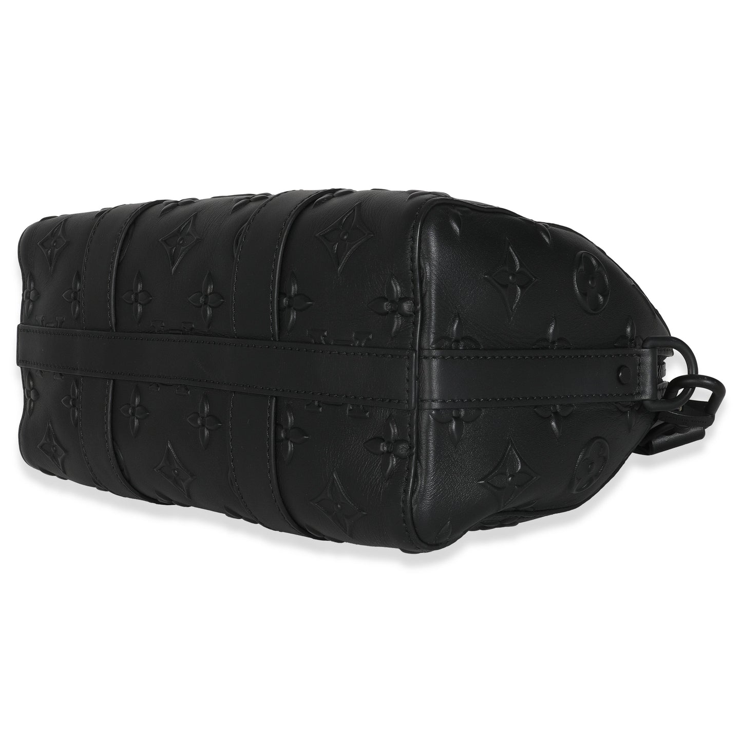 Louis Vuitton Black Monogram Seal City Keepall
