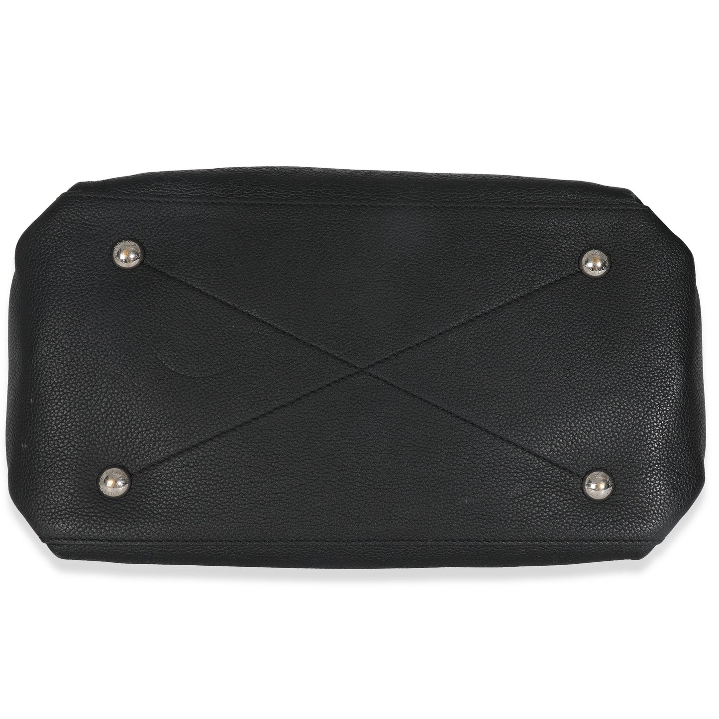 Louis Vuitton Black Monogram Mahina Beaubourg Hobo MM