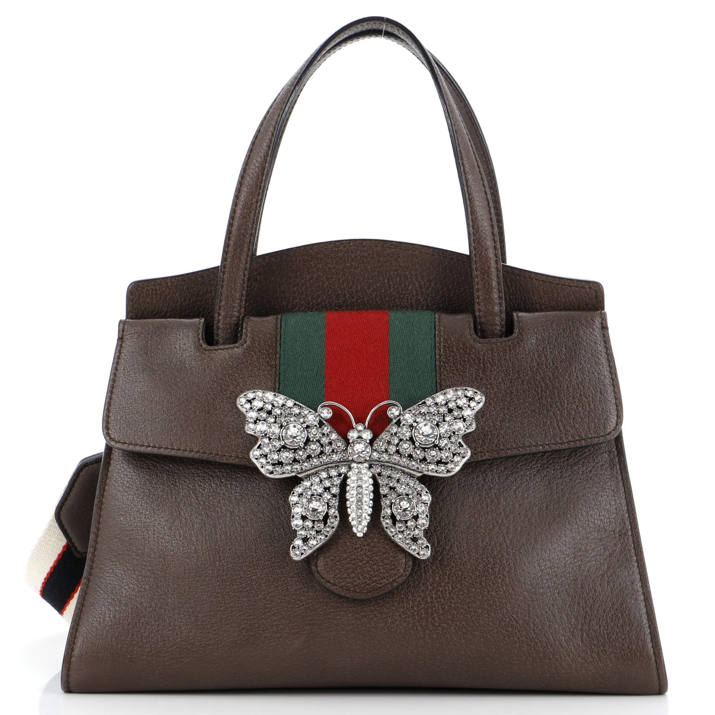 Luxury Gucci Trending 2025 Totem Top Handle Bag Leather Medium