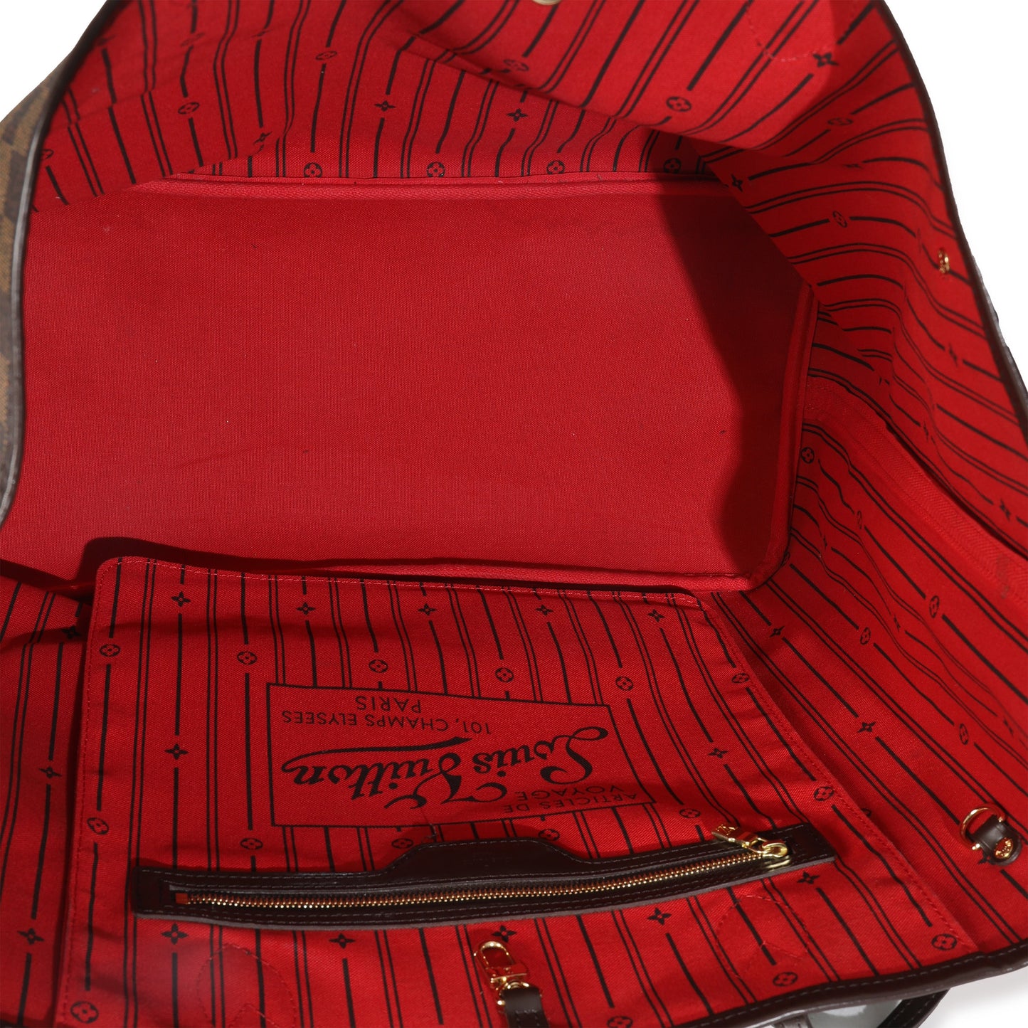 Louis Vuitton Damier Ebene Canvas Neverfull GM