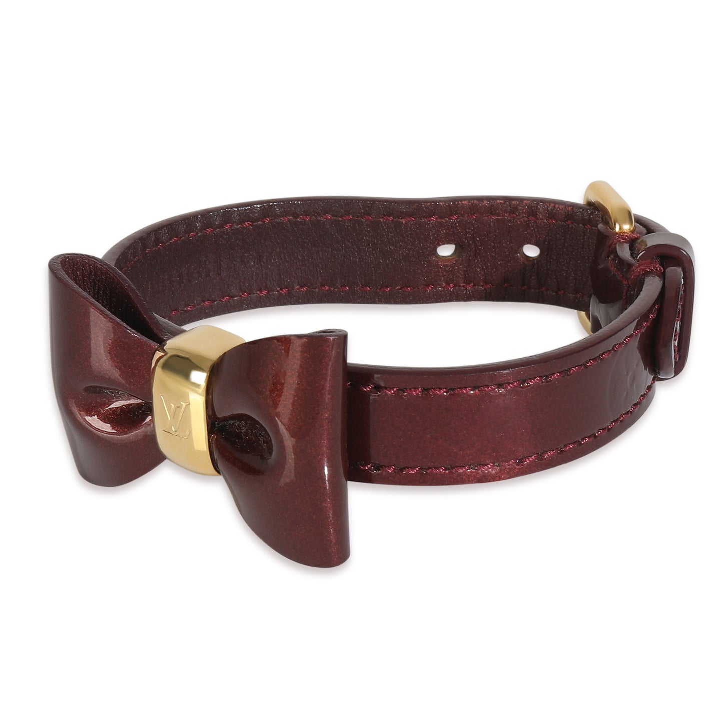 Louis Vuitton Gold-Plated  Monogram Favorite Bow Bracelet