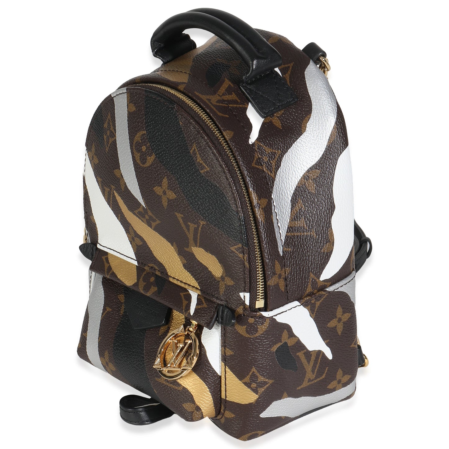 Louis Vuitton x LOL Gold Silver Monogram Canvas Mini Palm Springs