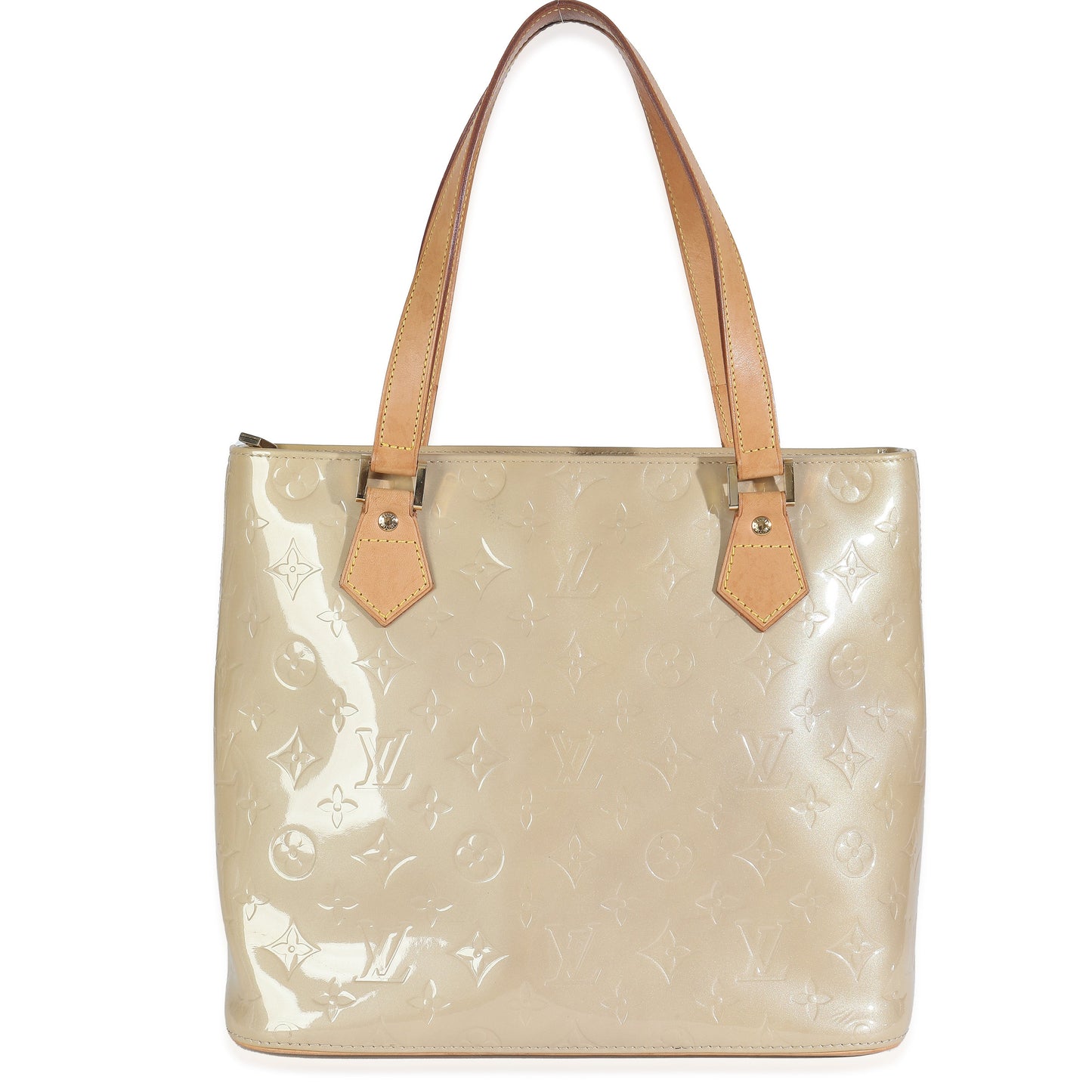 Louis Vuitton Beige Monogram Vernis Houston
