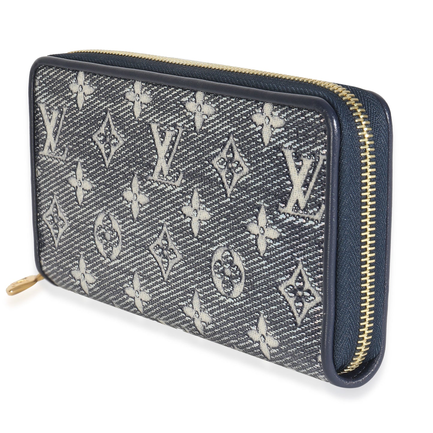 Louis Vuitton Blue Holographic Monogram Zippy Wallet