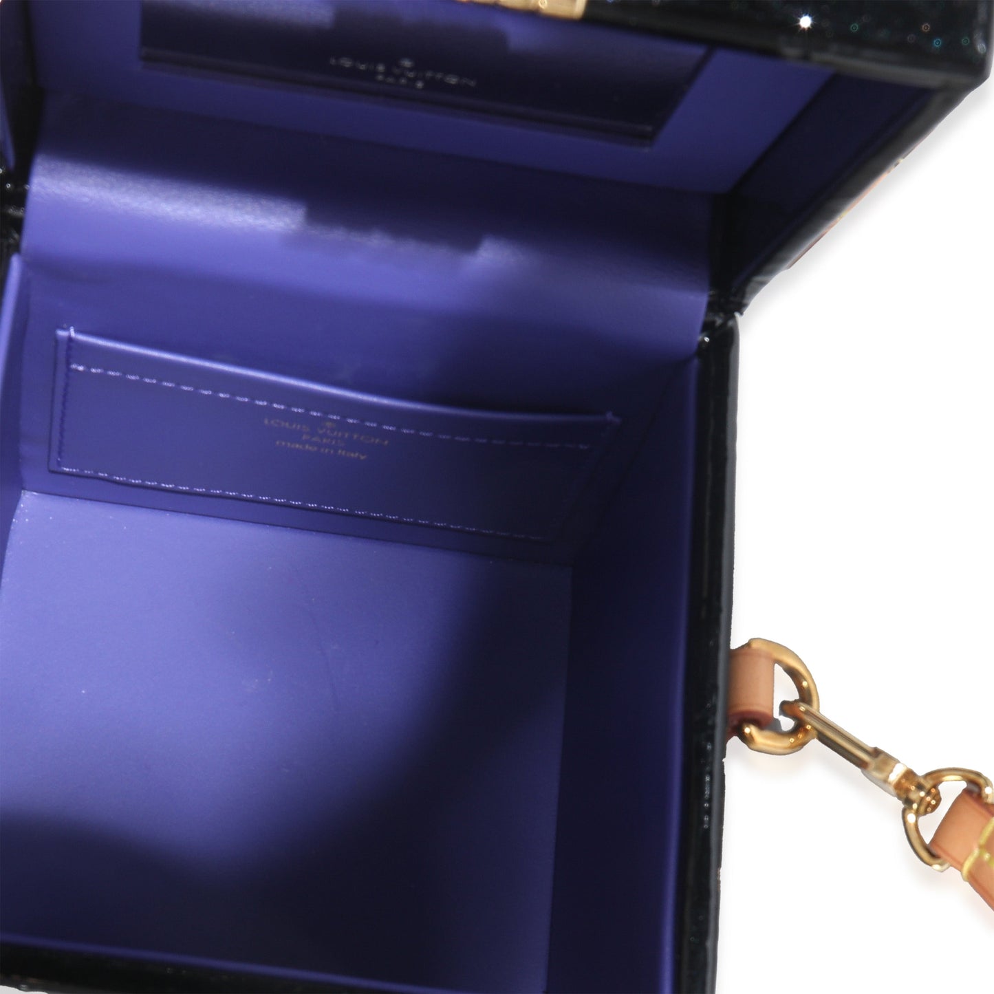 Louis Vuitton Black Monogram Vernis Bleecker Box