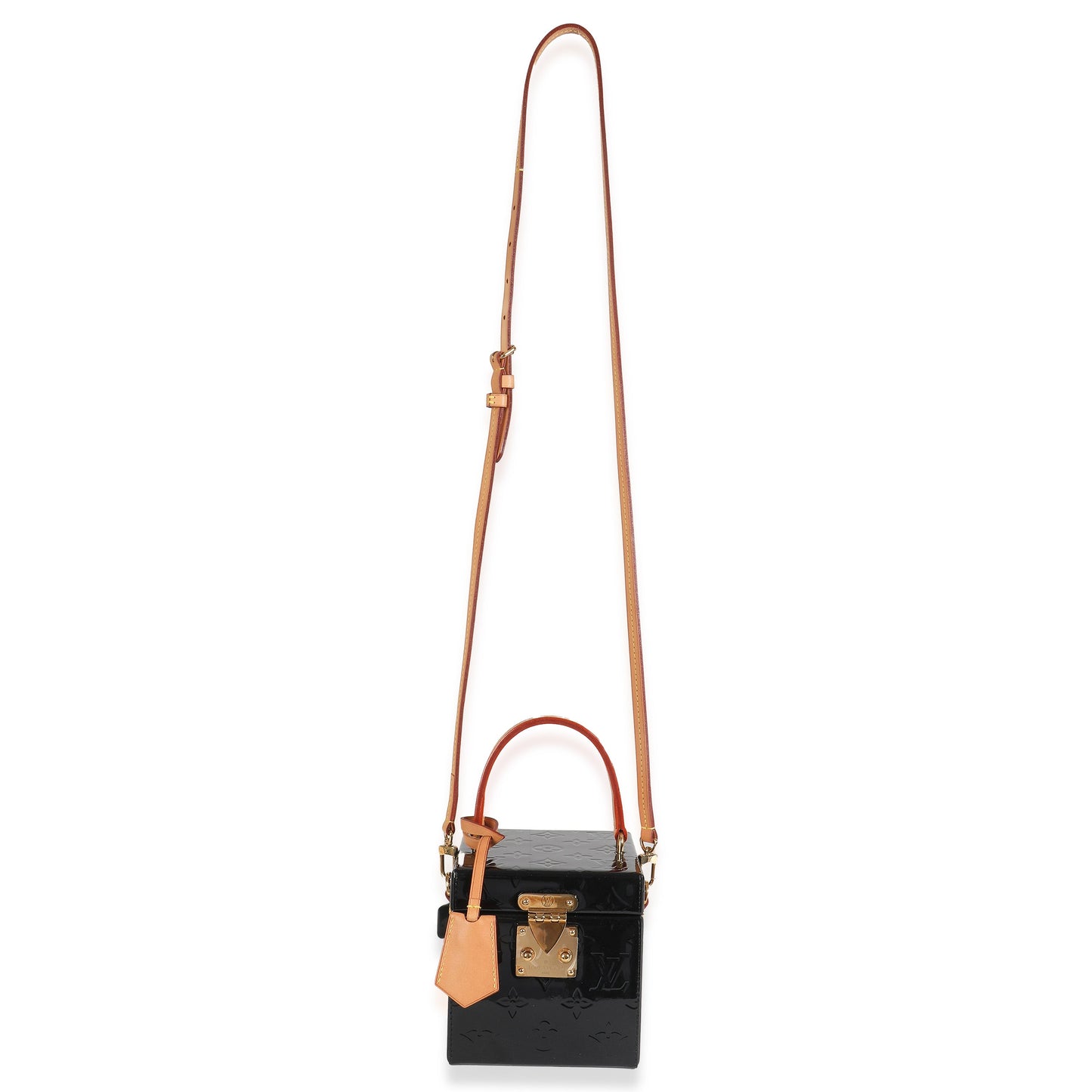 Louis Vuitton Black Monogram Vernis Bleecker Box