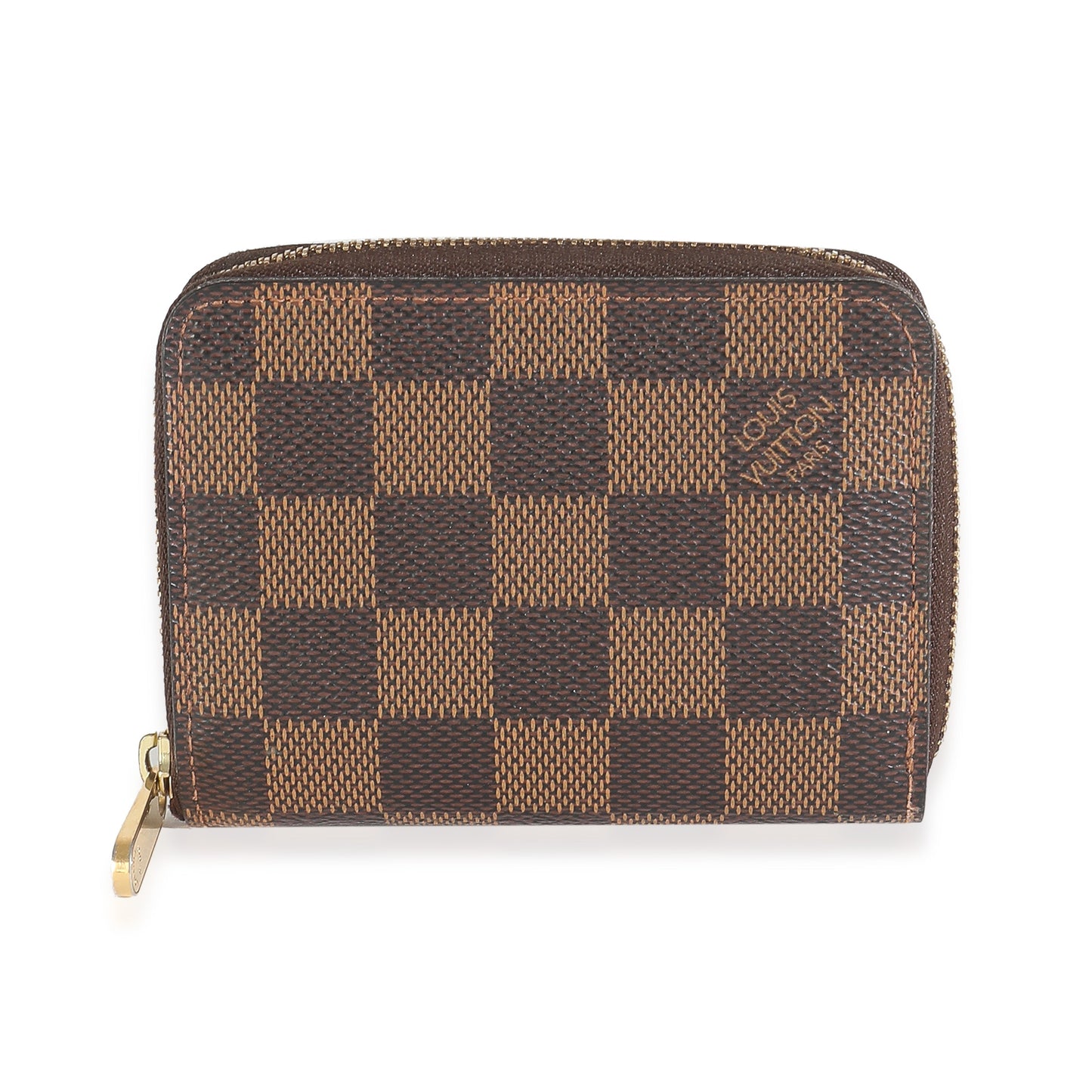 Louis Vuitton Damier Ebene Canvas Zippy Coin Purse