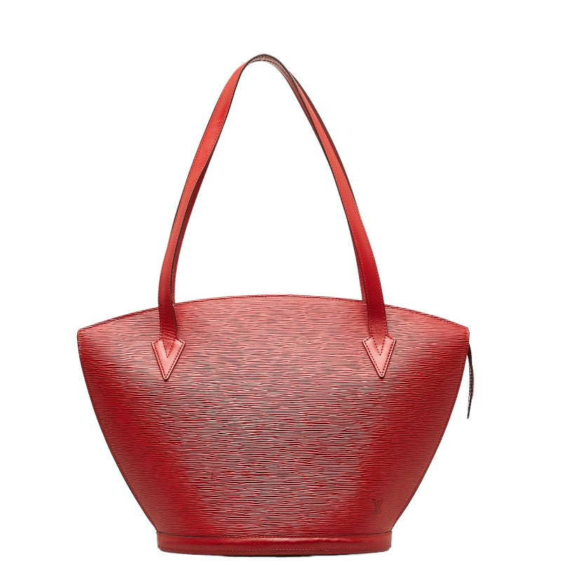 Louis Vuitton Epi Sandjack  Shoulder Bag M52267 Castilian Red Leather  Louis Vuitton