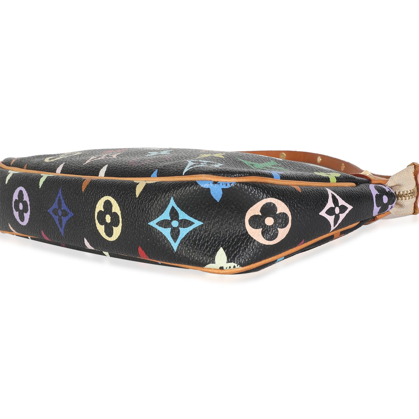 Louis Vuitton Black Monogram Multicolor Canvas Pochette Accessories