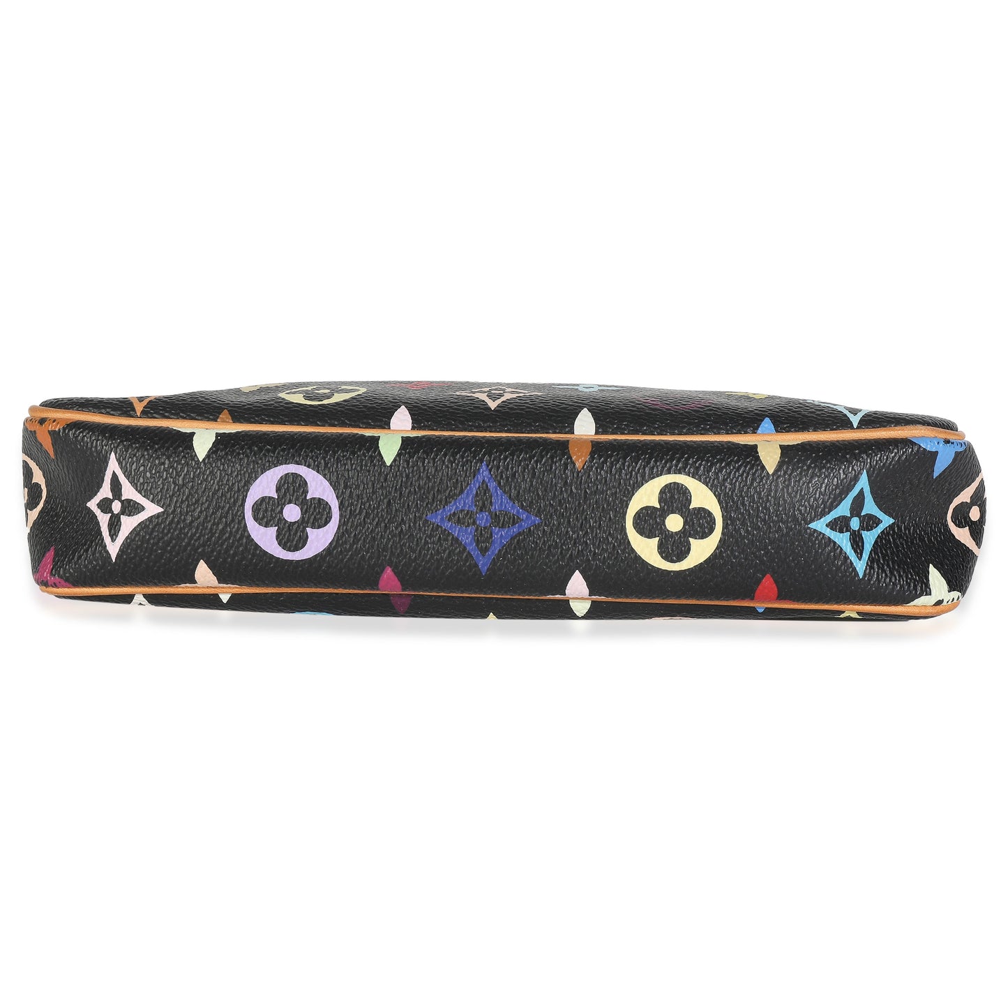 Louis Vuitton Black Monogram Multicolor Canvas Pochette Accessories