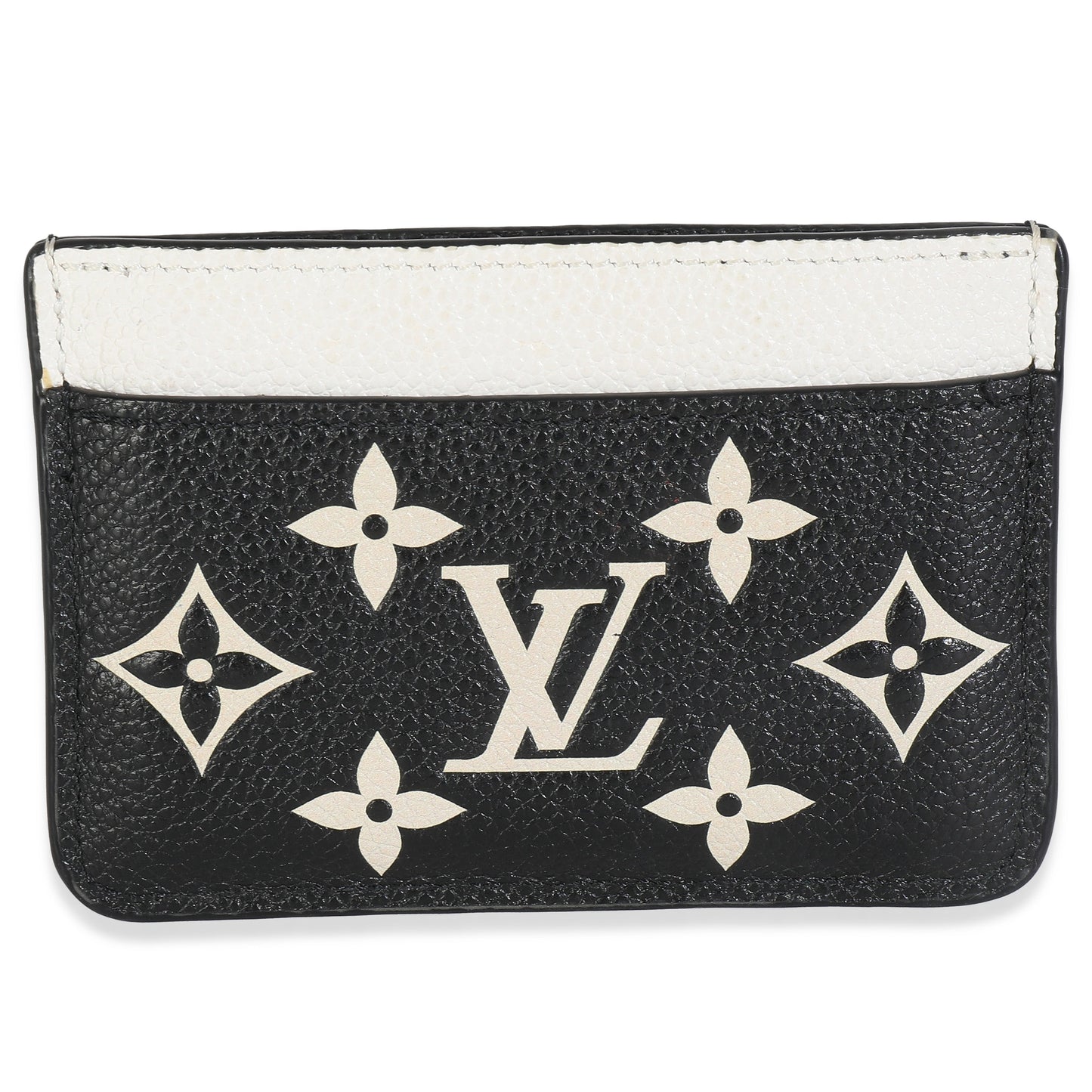 Louis Vuitton Black White Pink Empreinte Spring In The City Card Holder
