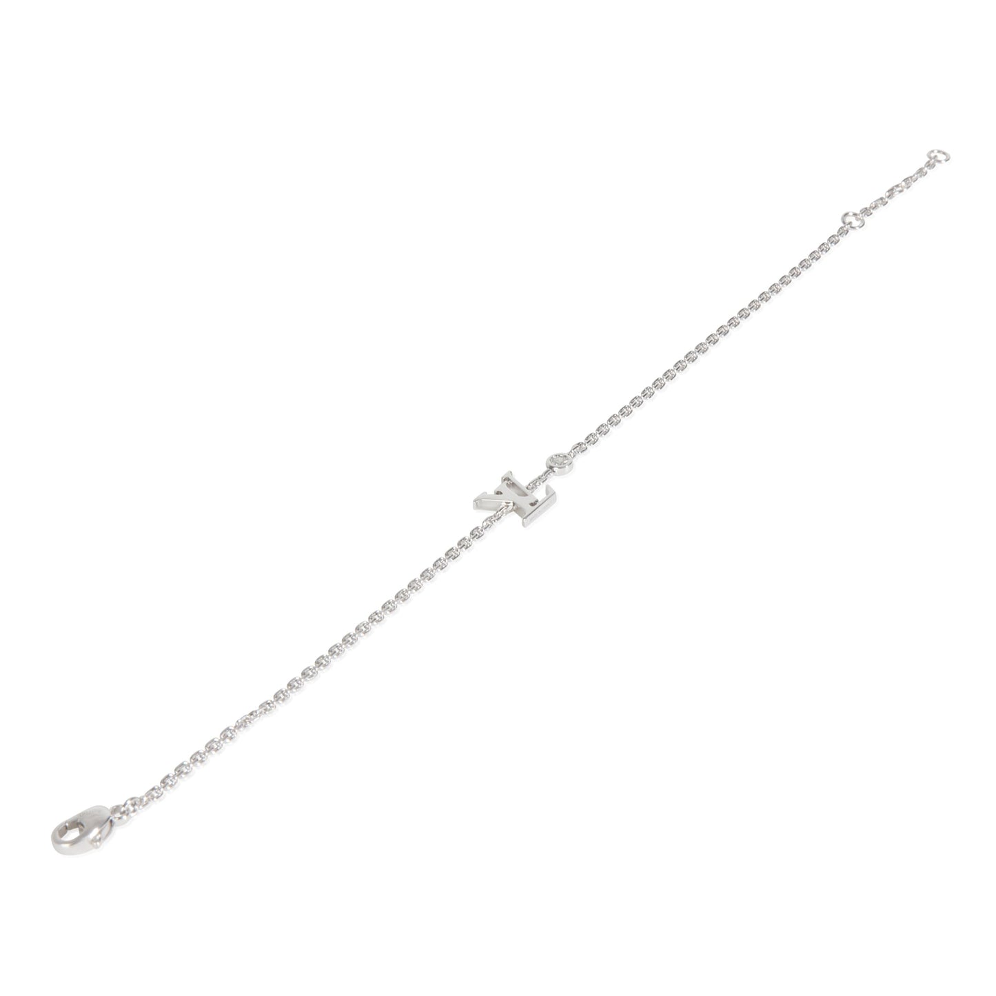 Louis Vuitton White Gold Diamond Idylle Blossom Bracelet