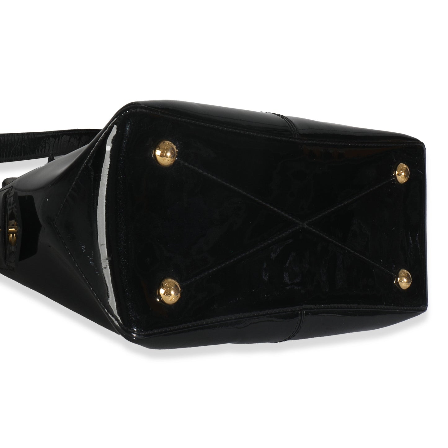 Louis Vuitton Black Vernis Miroir Tote Bag