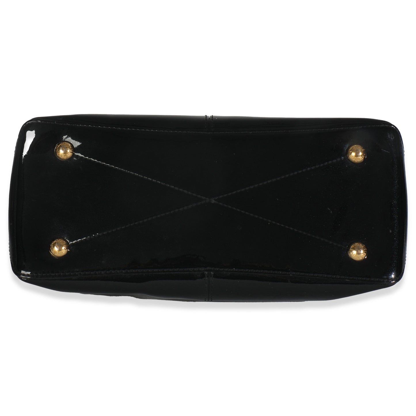 Louis Vuitton Black Vernis Miroir Tote Bag