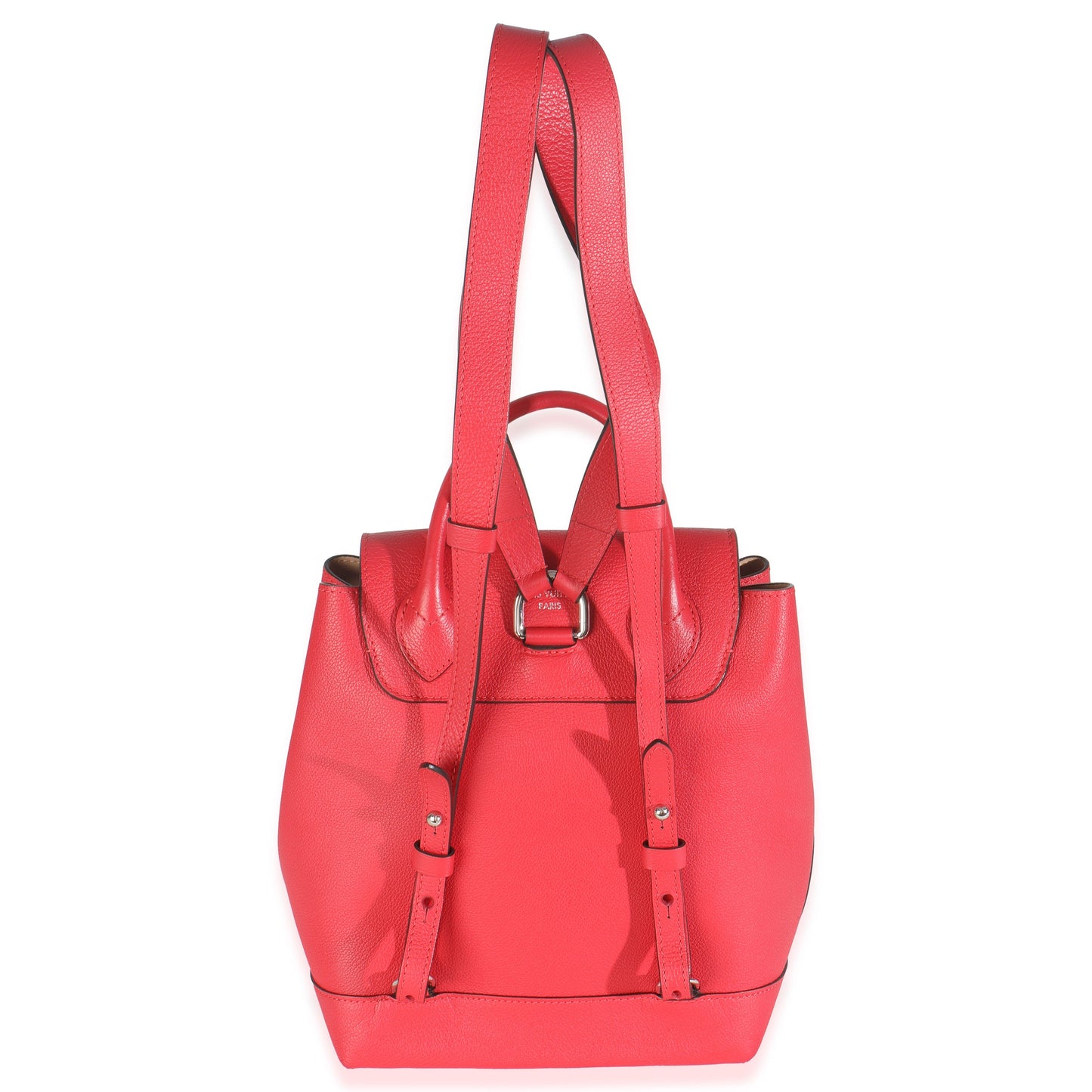 Louis Vuitton Rubis Calfskin Leather Lockme Backpack