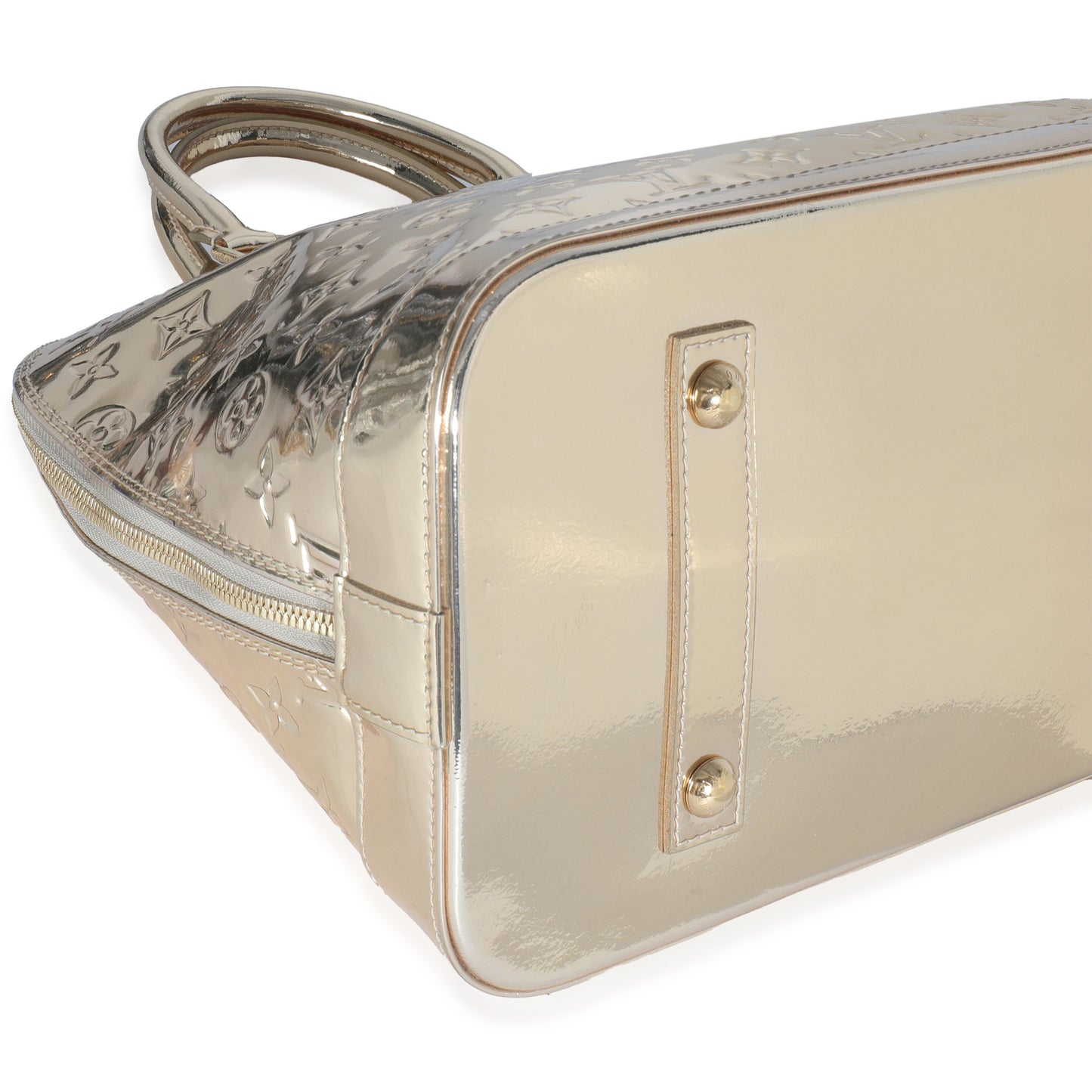 Louis Vuitton Gold Monogram Miroir Alma GM