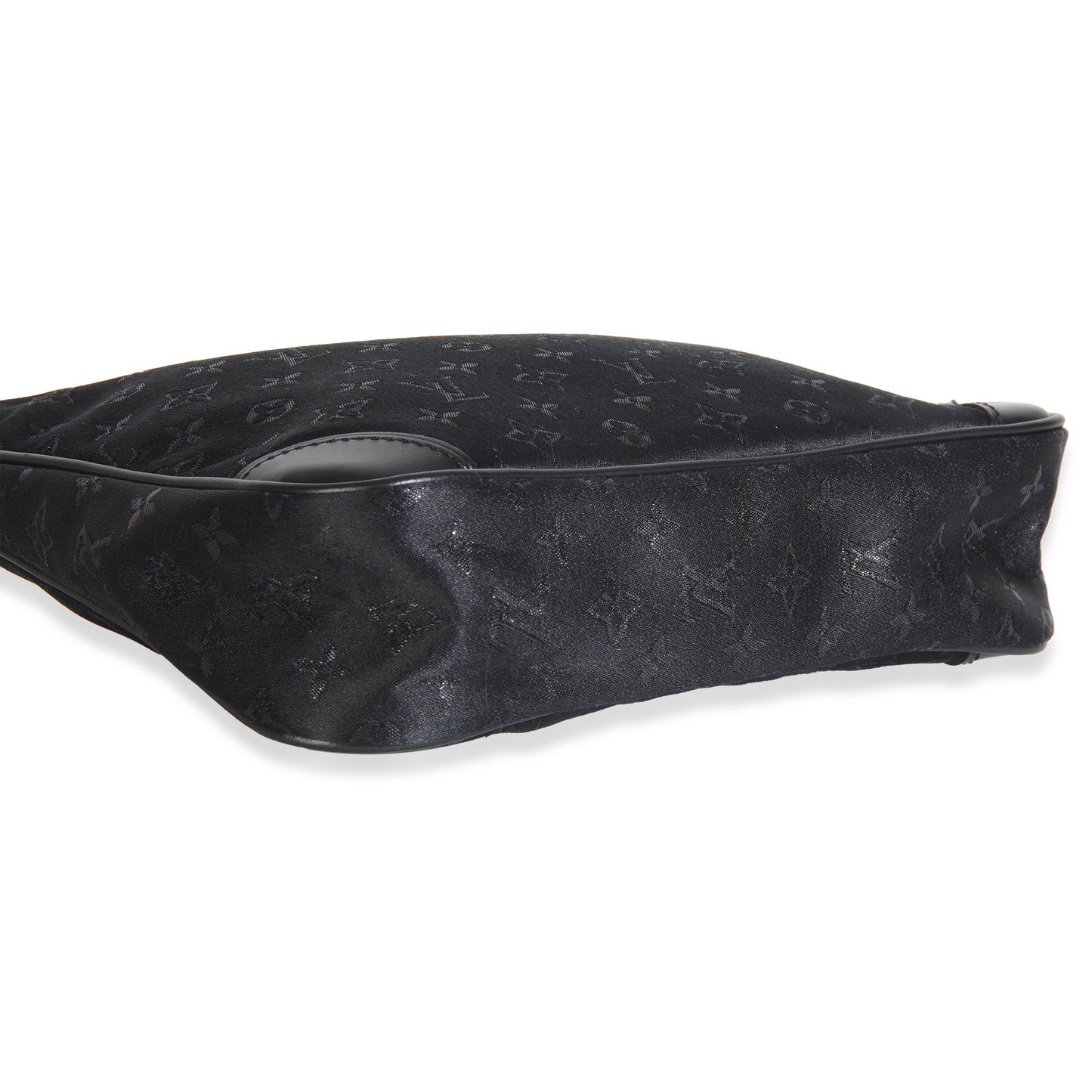 Louis Vuitton Black Metallic Monogram Satin Mini Boulogne