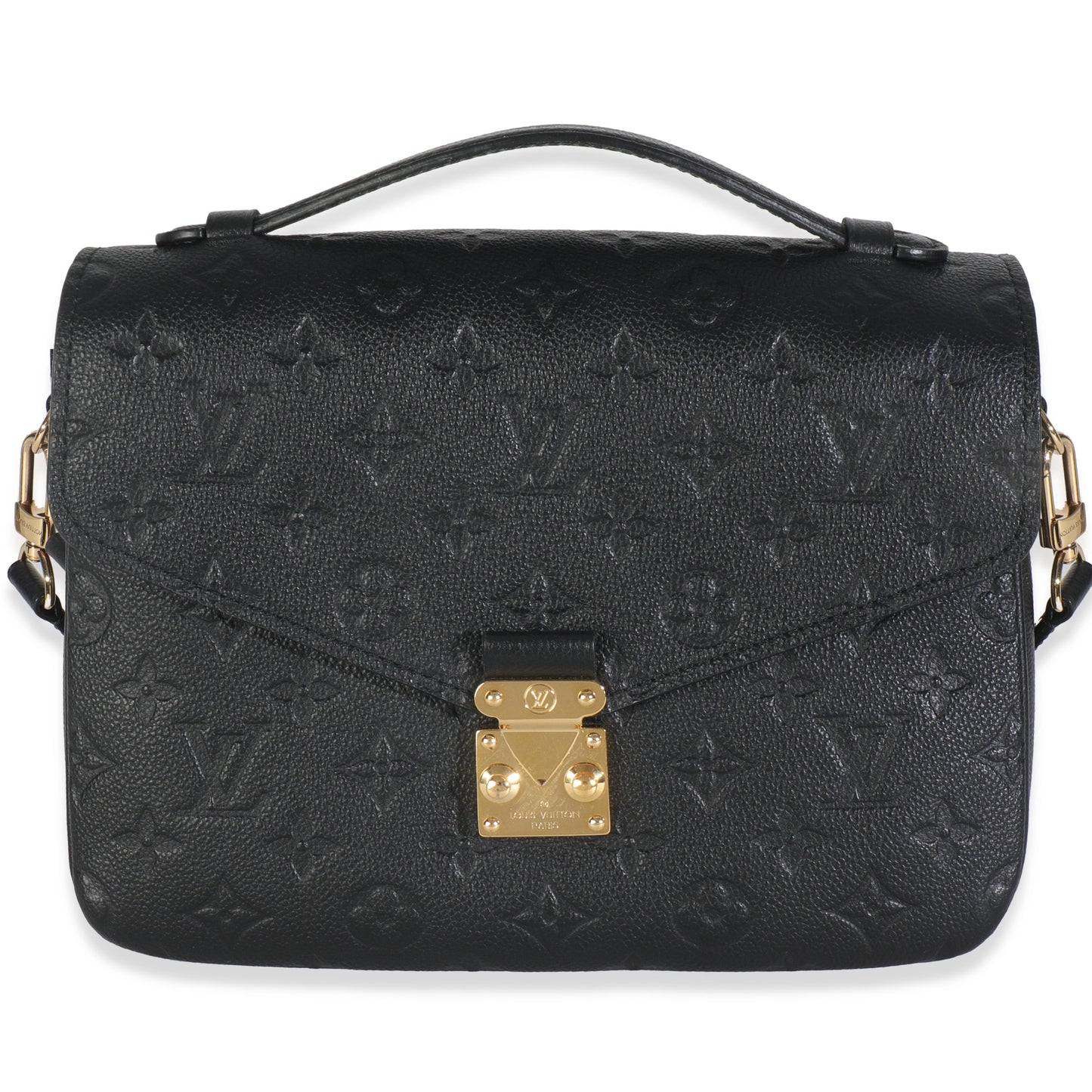 Louis Vuitton Black Monogram Empreinte Pochette Metis