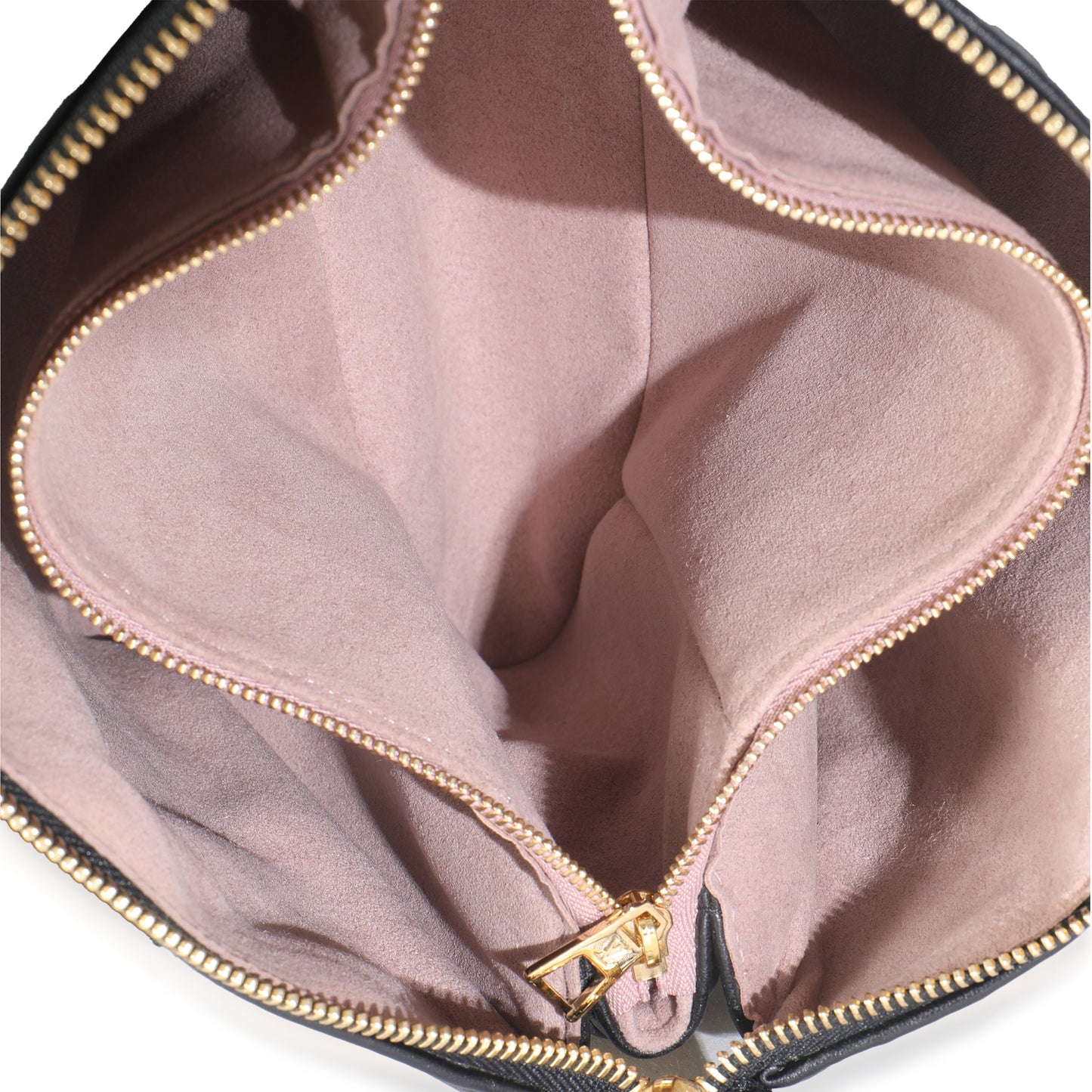 Louis Vuitton Black Monogram Embossed Lambskin Coussin PM