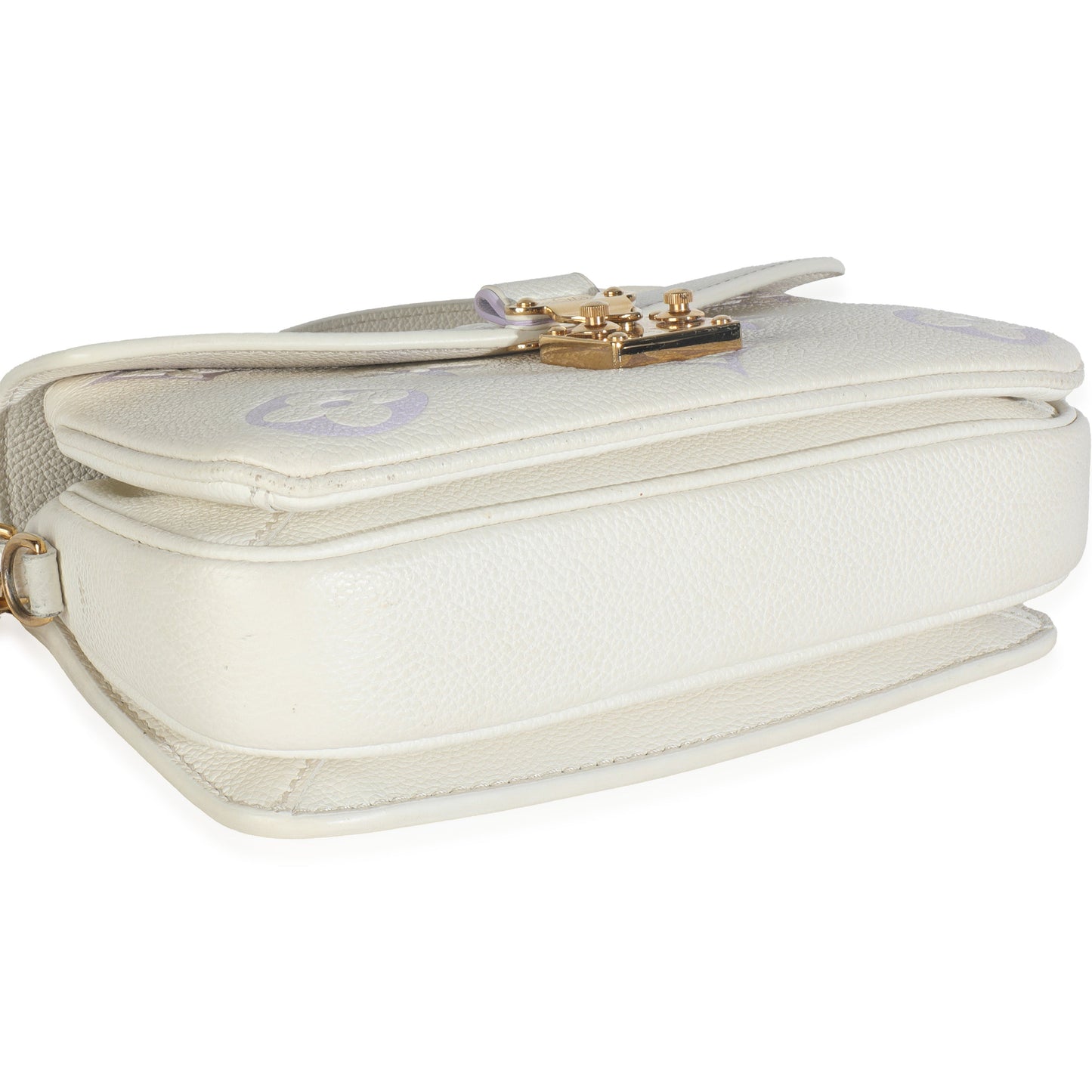 Louis Vuitton Latte Bubble Tea Giant Monogram Empreinte Pochette Metis East West