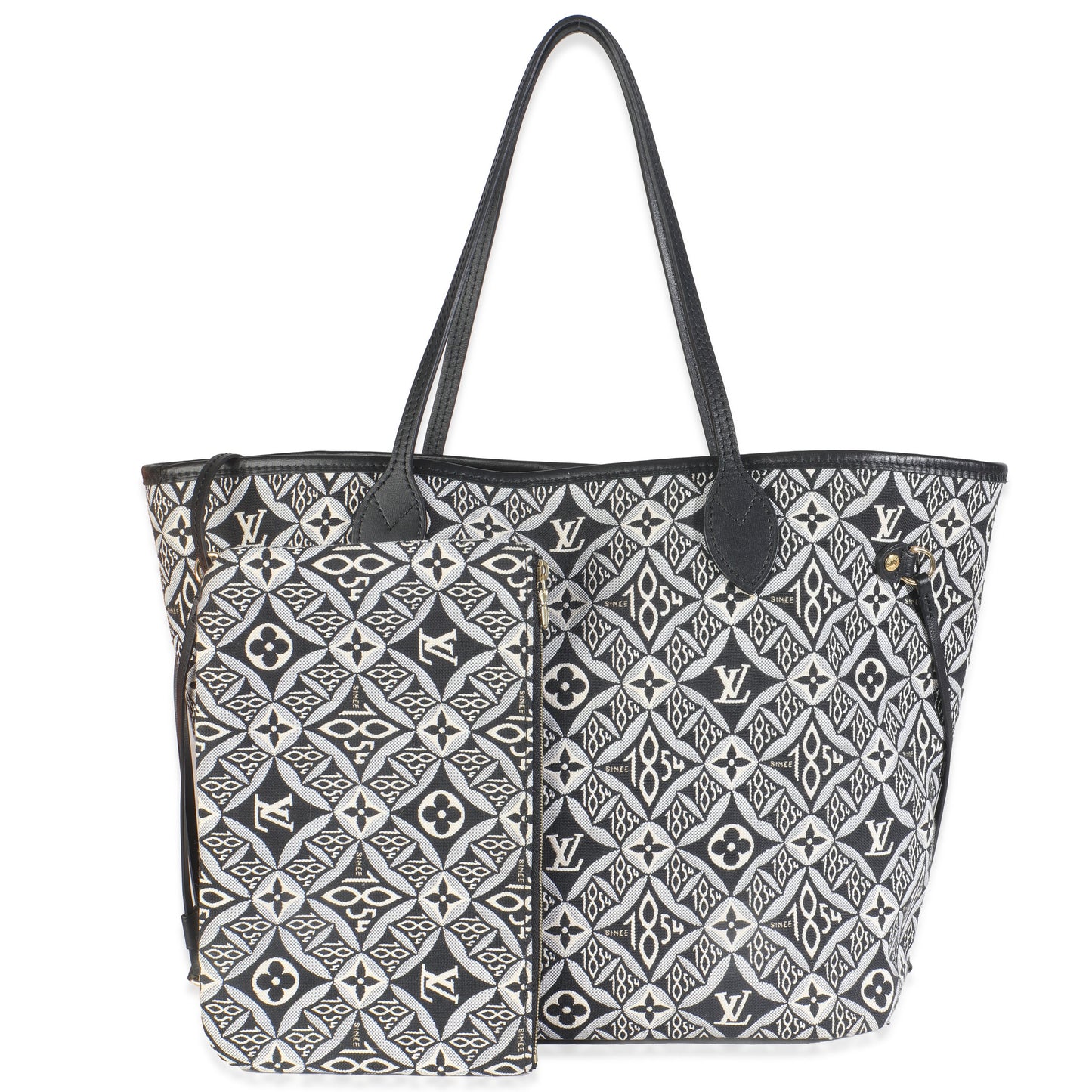 Louis Vuitton Black Since 1854 Jacquard Neverfull MM