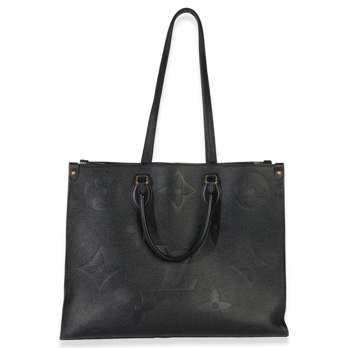 Louis Vuitton Black Giant Monogram Empreinte Onthego GM