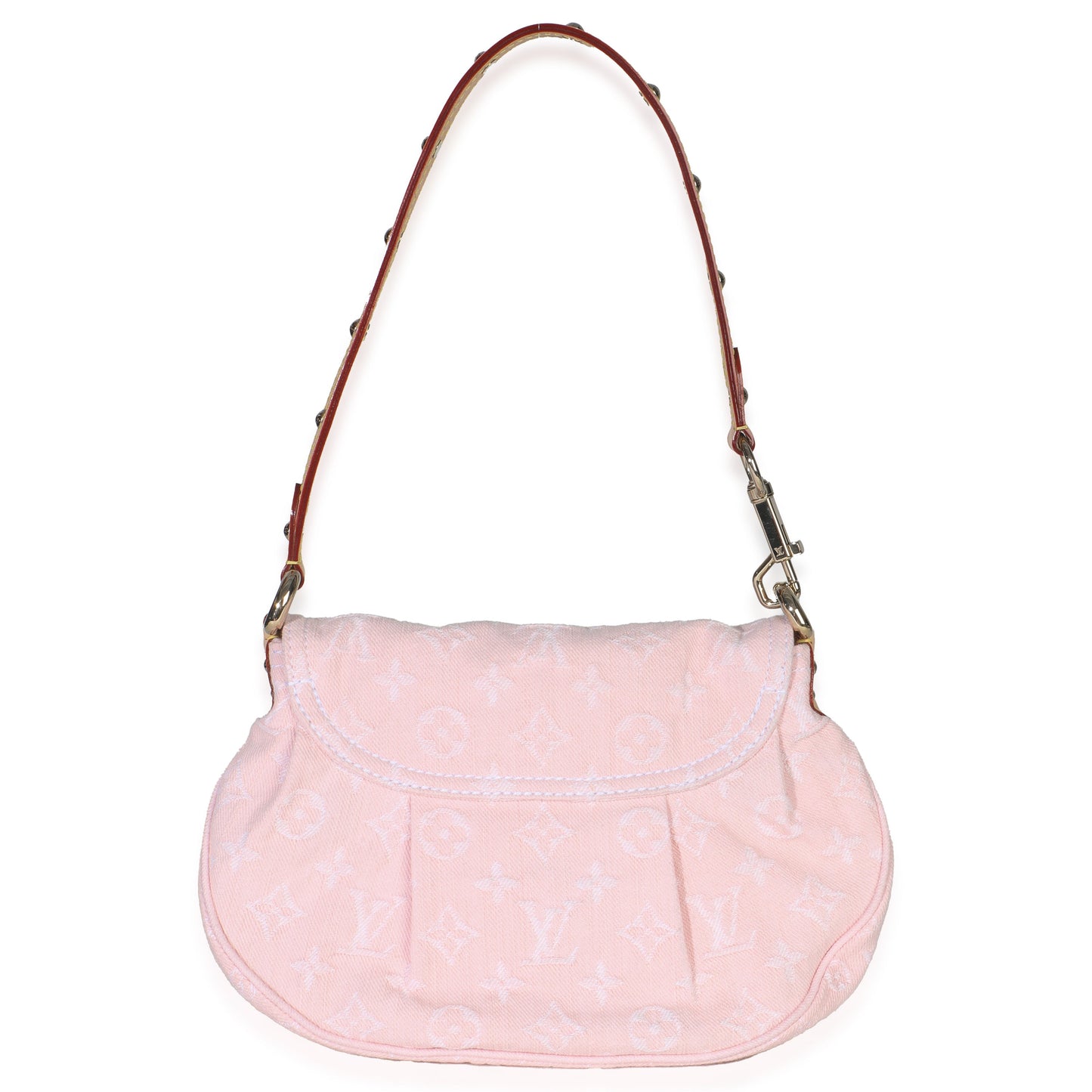 Louis Vuitton Washed Pink Monogram Denim Sunset