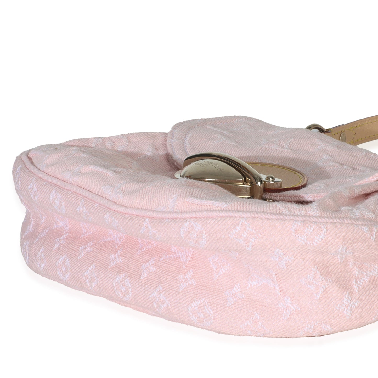 Louis Vuitton Washed Pink Monogram Denim Sunset