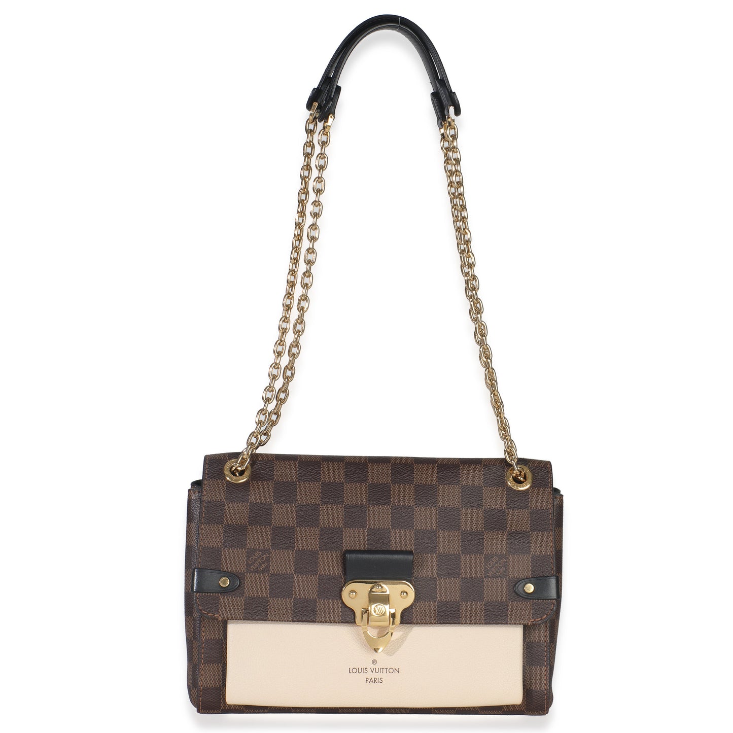 Louis Vuitton Cream Damier Ebene Canvas Vavin PM