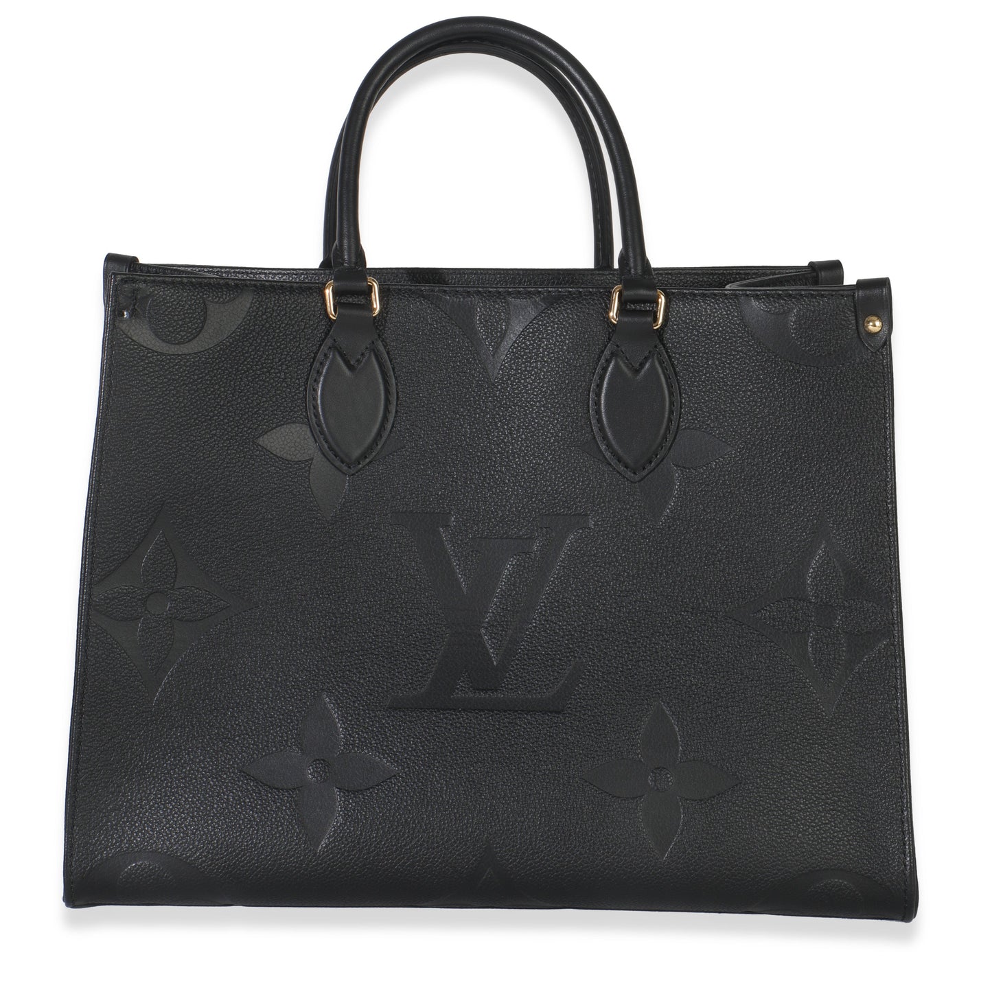 Louis Vuitton Black Monogram Empreinte Onthego MM