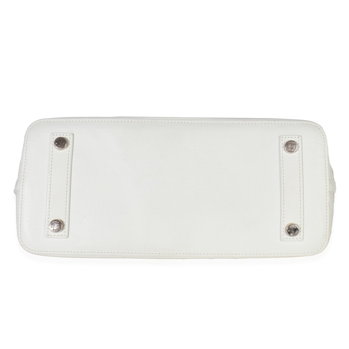 Louis Vuitton White Monogram Transparence Lockit East West