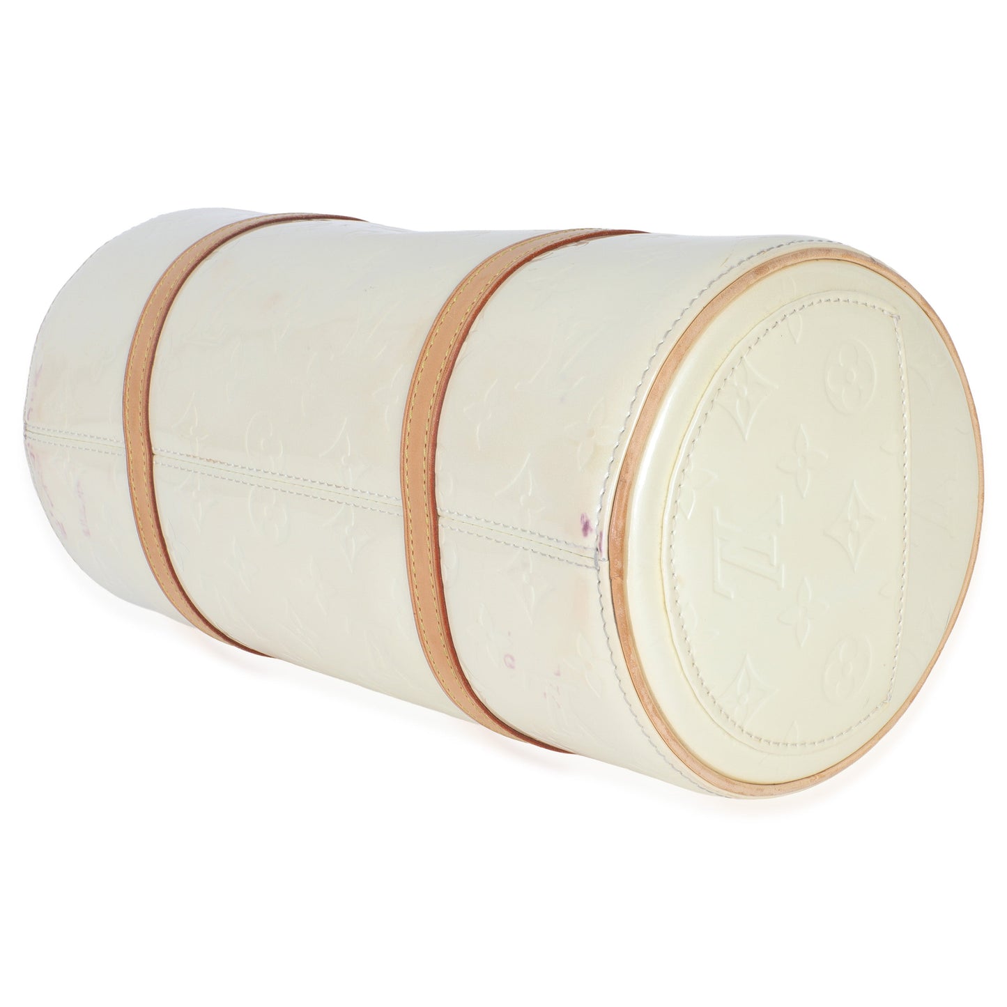 Louis Vuitton Ivory Monogram Vernis Papillon