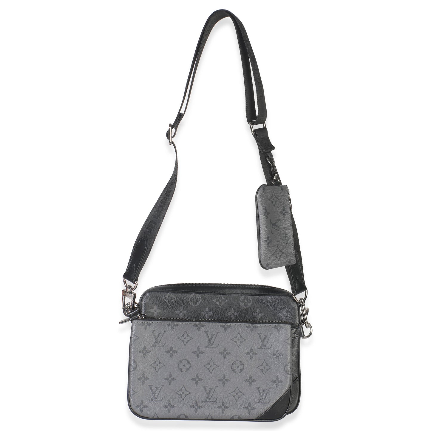 Louis Vuitton Monogram Eclipse Canvas Trio Messenger