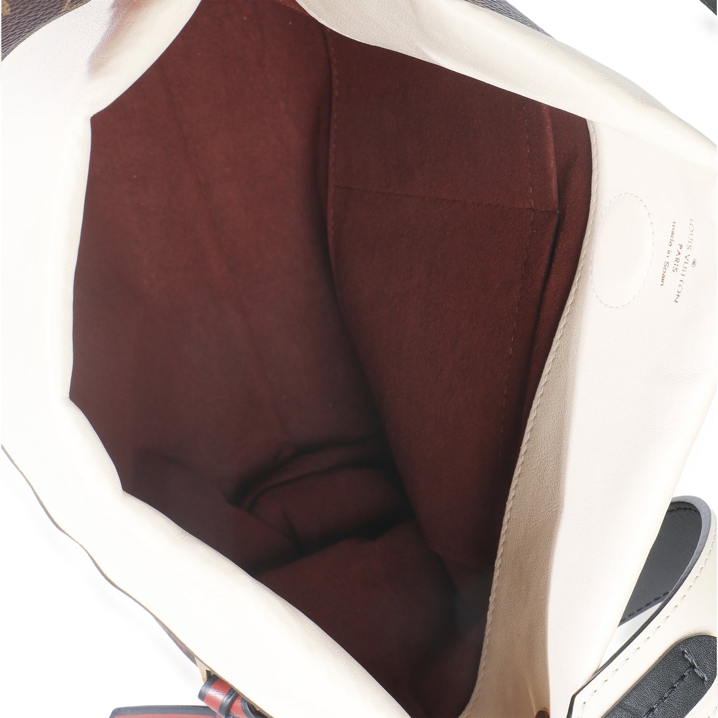 Louis Vuitton Creme Monogram Canvas Tuileries Besace