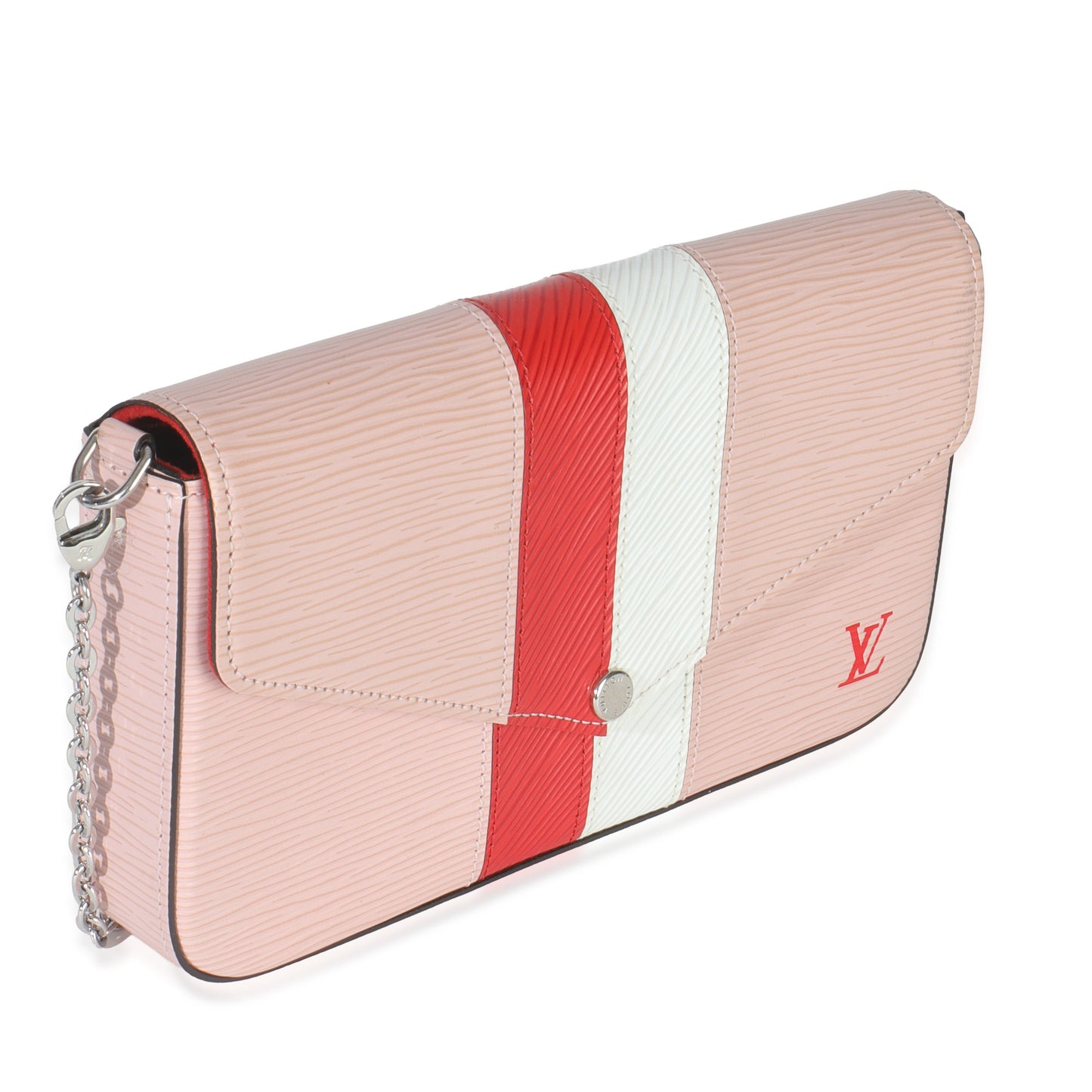 Louis Vuitton Rose Ballerine Epi Stripe Felicie Pochette