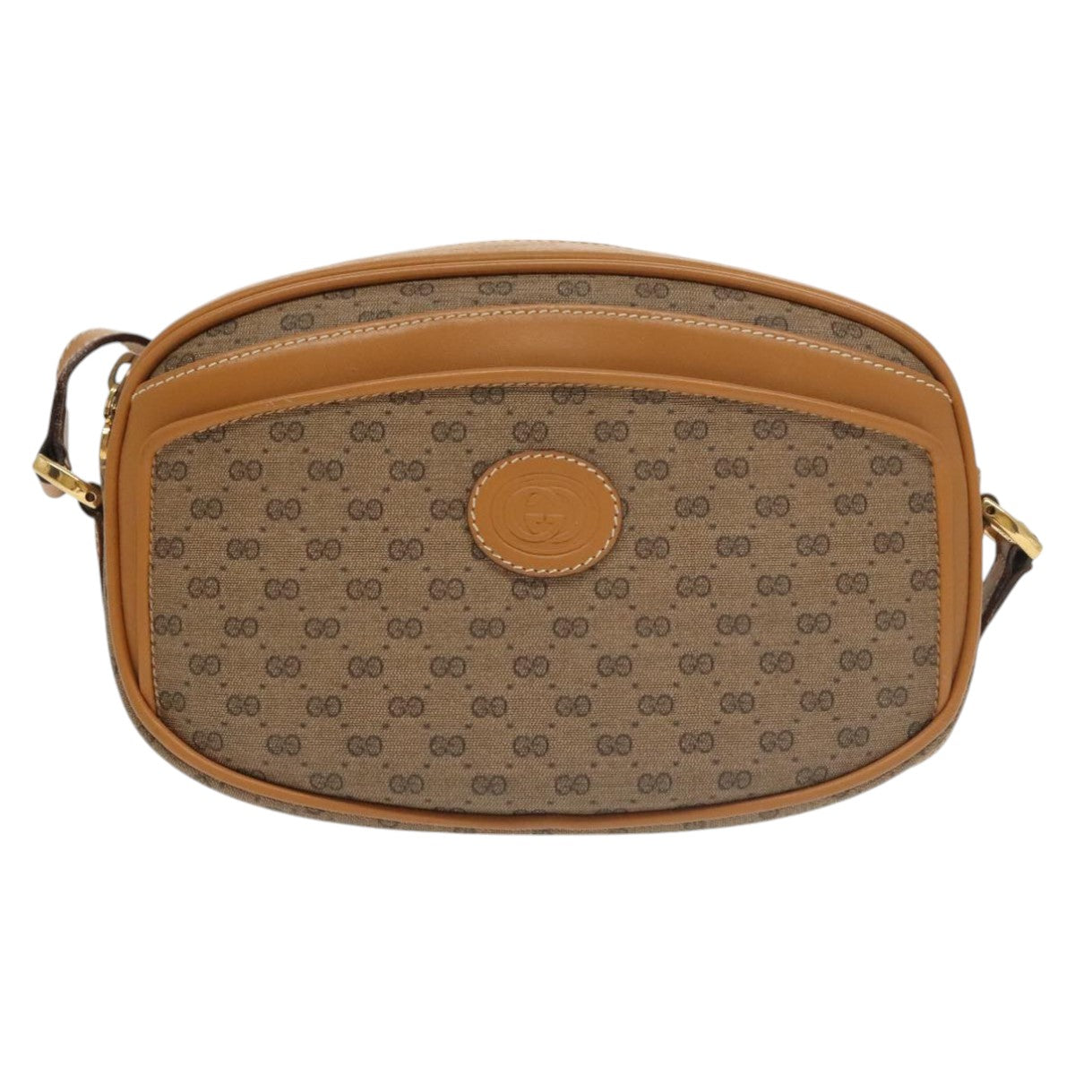 Gucci Micro Small Gg Canvas  Canvas Shoulder Bag