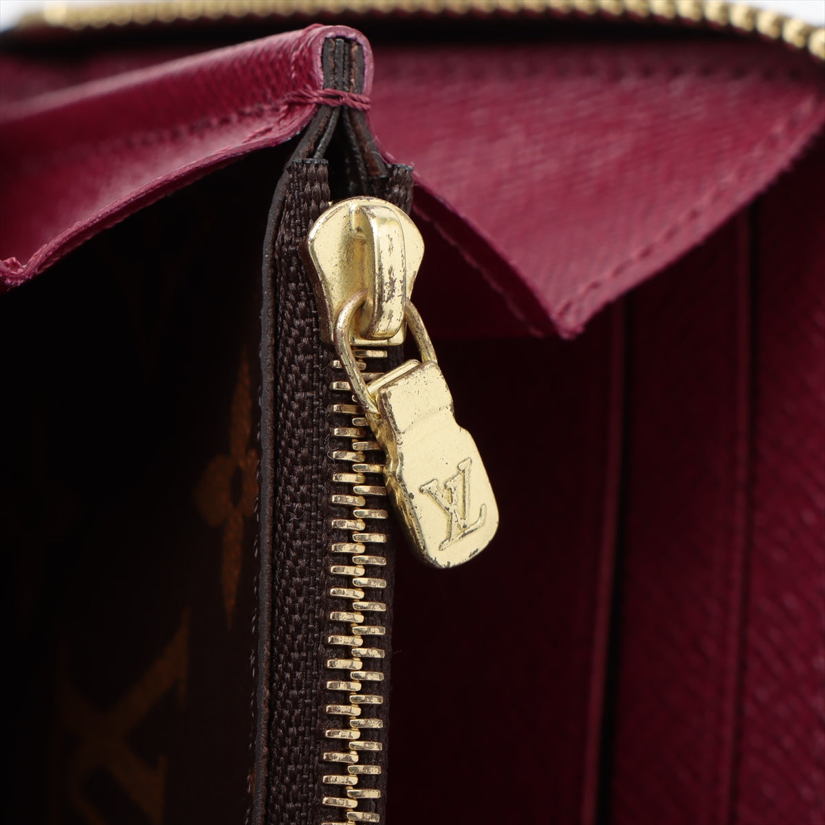 Louis Vuitton Monogram Portfolio Clemens M60742 Fushai Round  Wallet