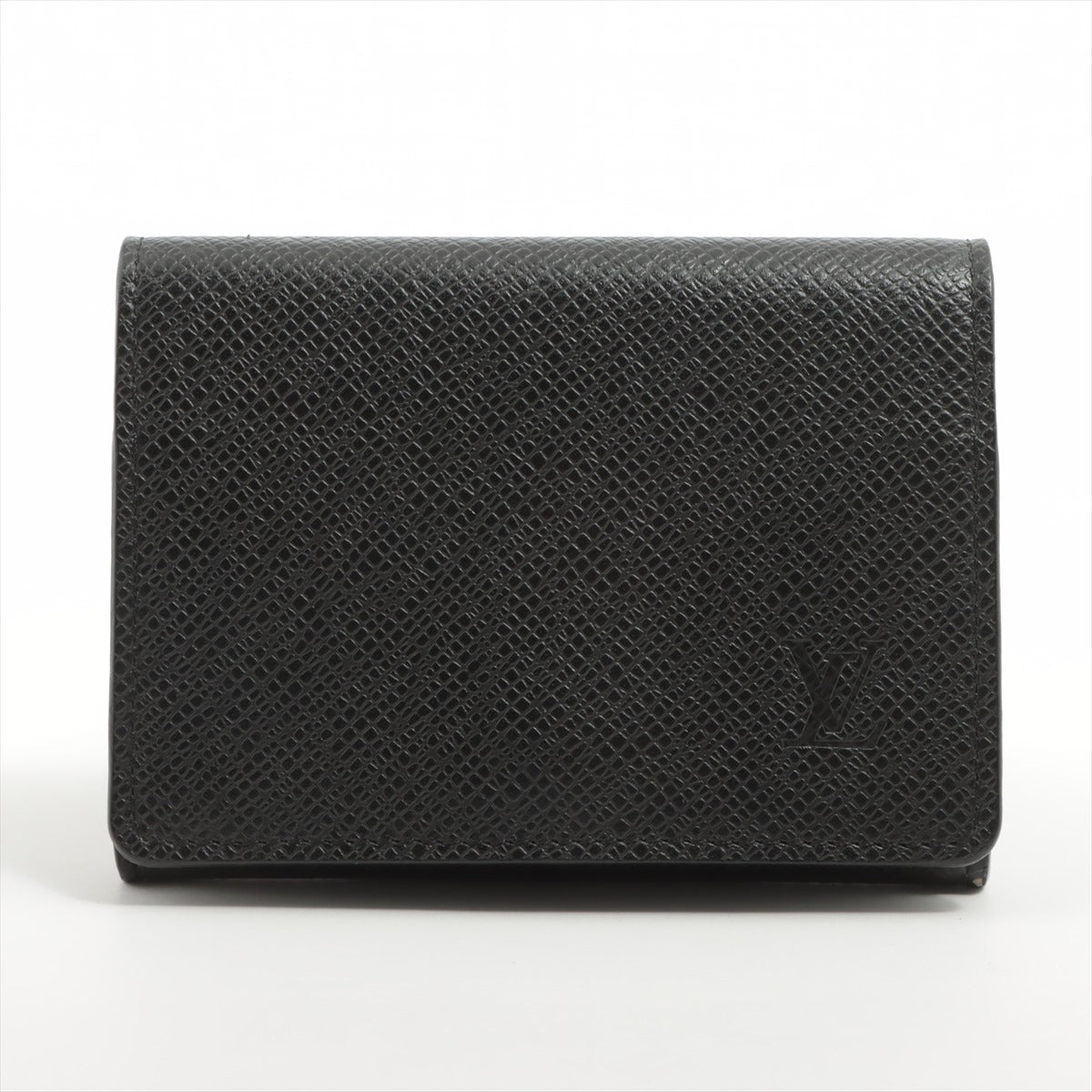 Louis Vuitton Taiga Amverop Cartouche M64595 Black Card Case