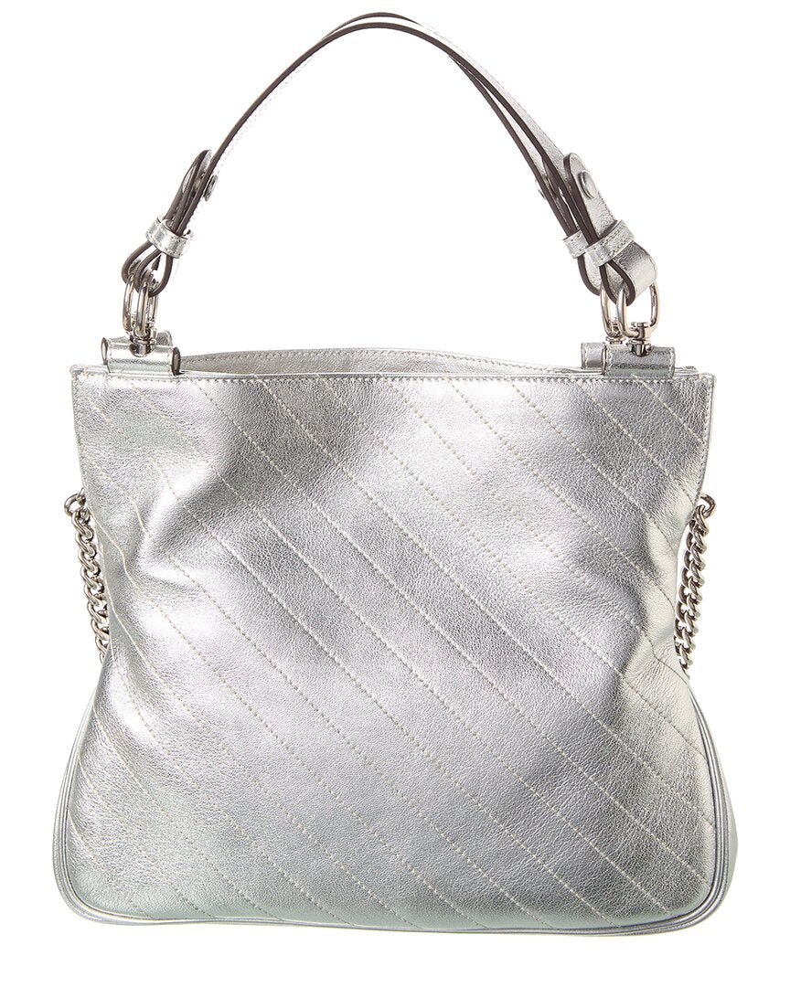 Luxury Gucci Trending 2025 Blondie Small Leather Tote