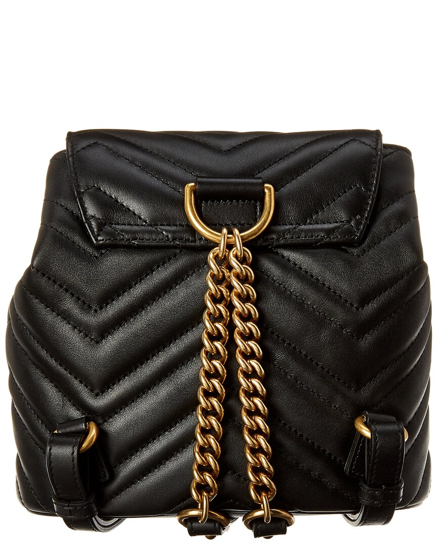 Gucci GG Marmont Matelasse Leather Backpack