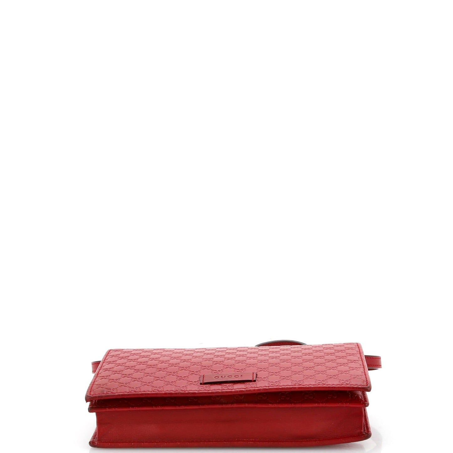 Wallet on Strap Microguccissima Leather