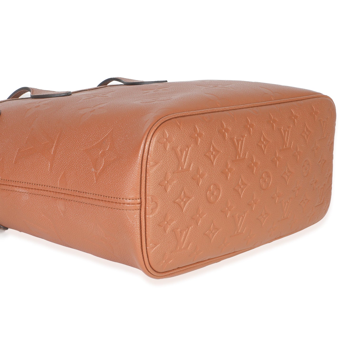Louis Vuitton Cognac Empreinte Monogram Giant Neverfull MM